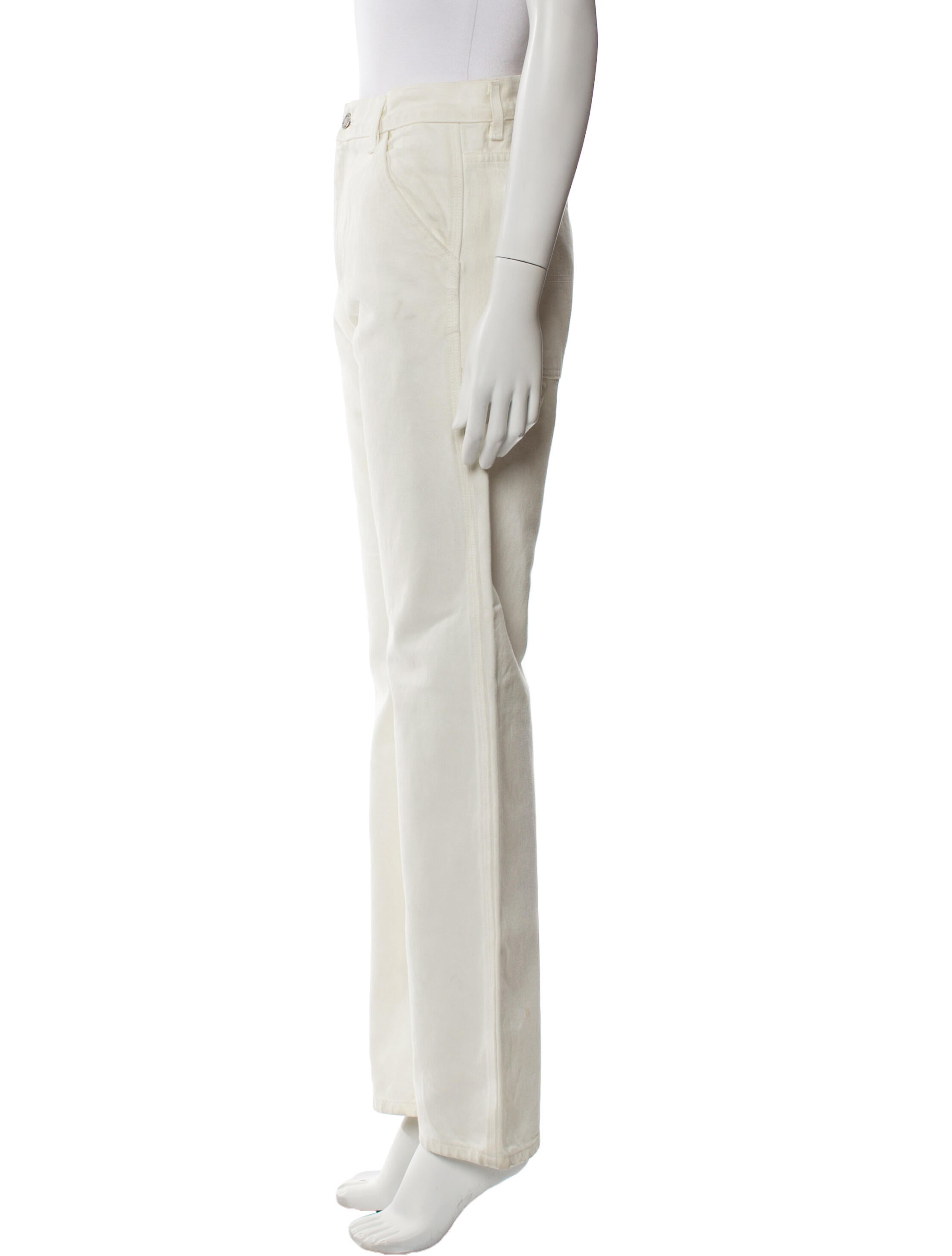 Nili Lotan High-Rise Straight Leg Jeans