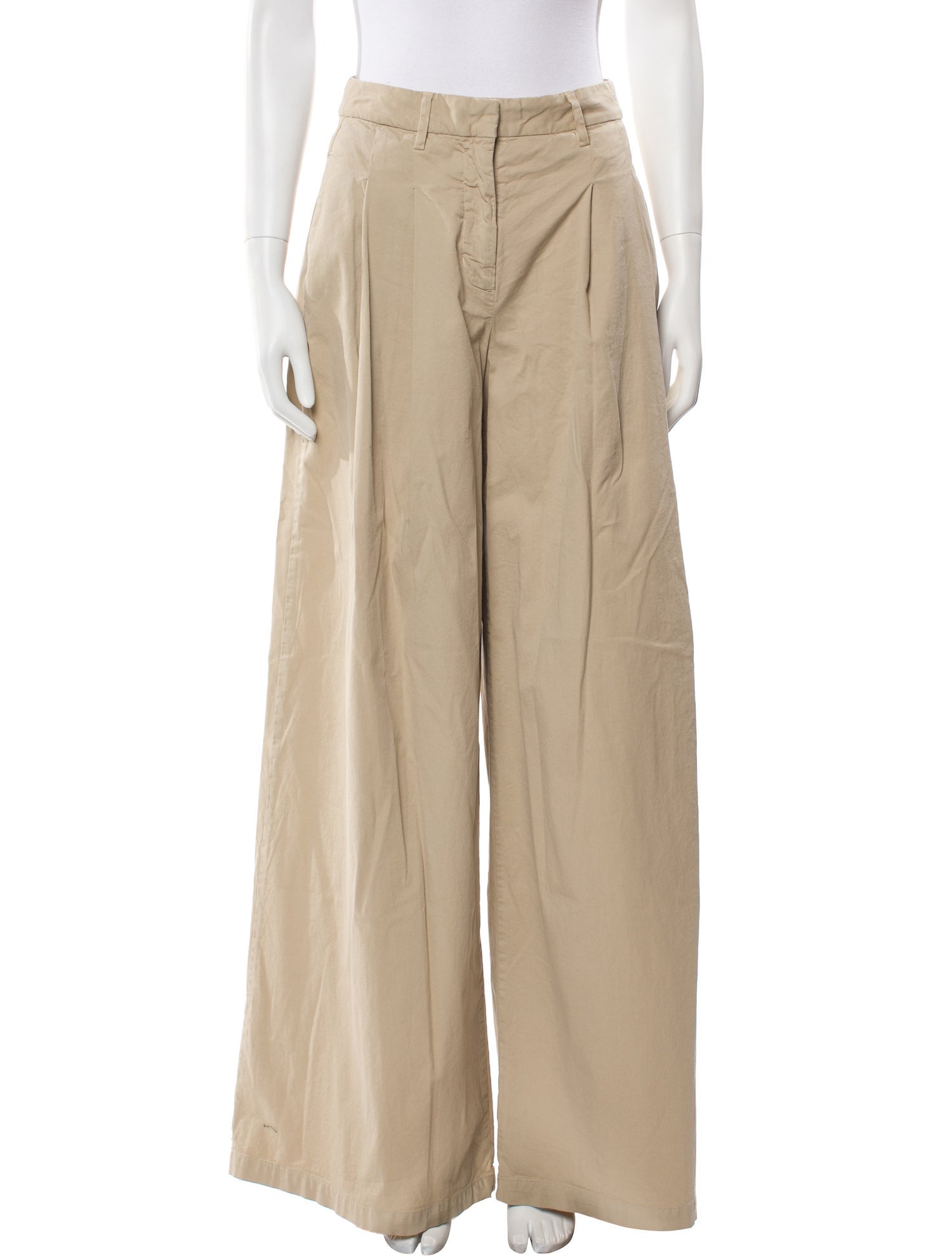 Nili Lotan Mid-Rise Wide Leg Jeans