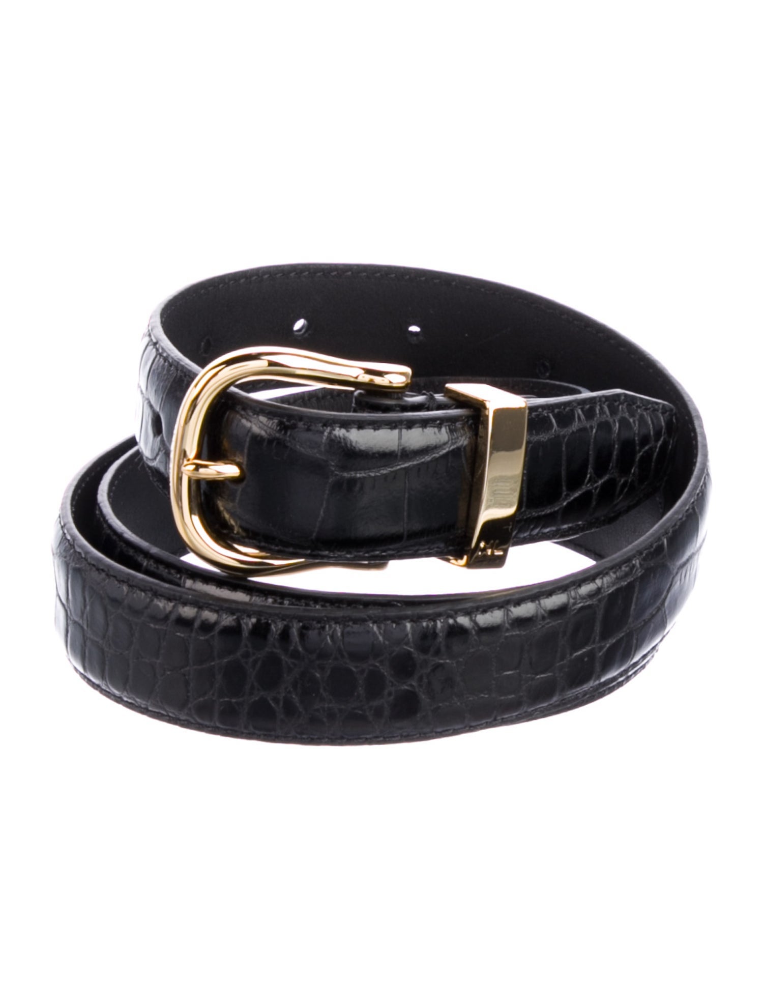Nili Lotan Skinny Leather Belt