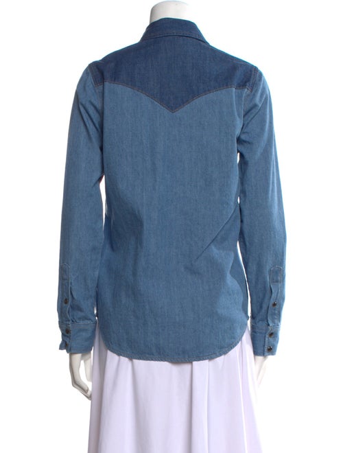 Nili Lotan Long Sleeve Button-Up Top