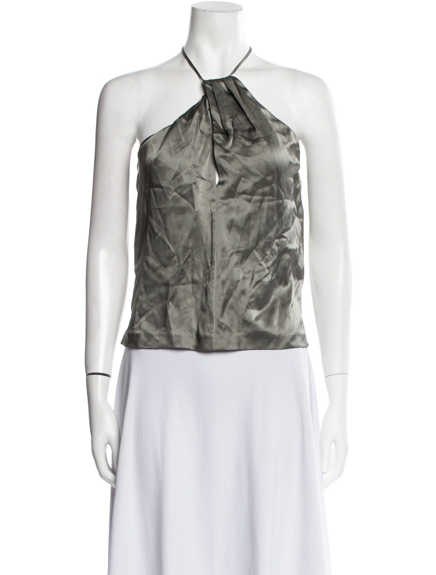 Nili Lotan Halterneck Sleeveless Top