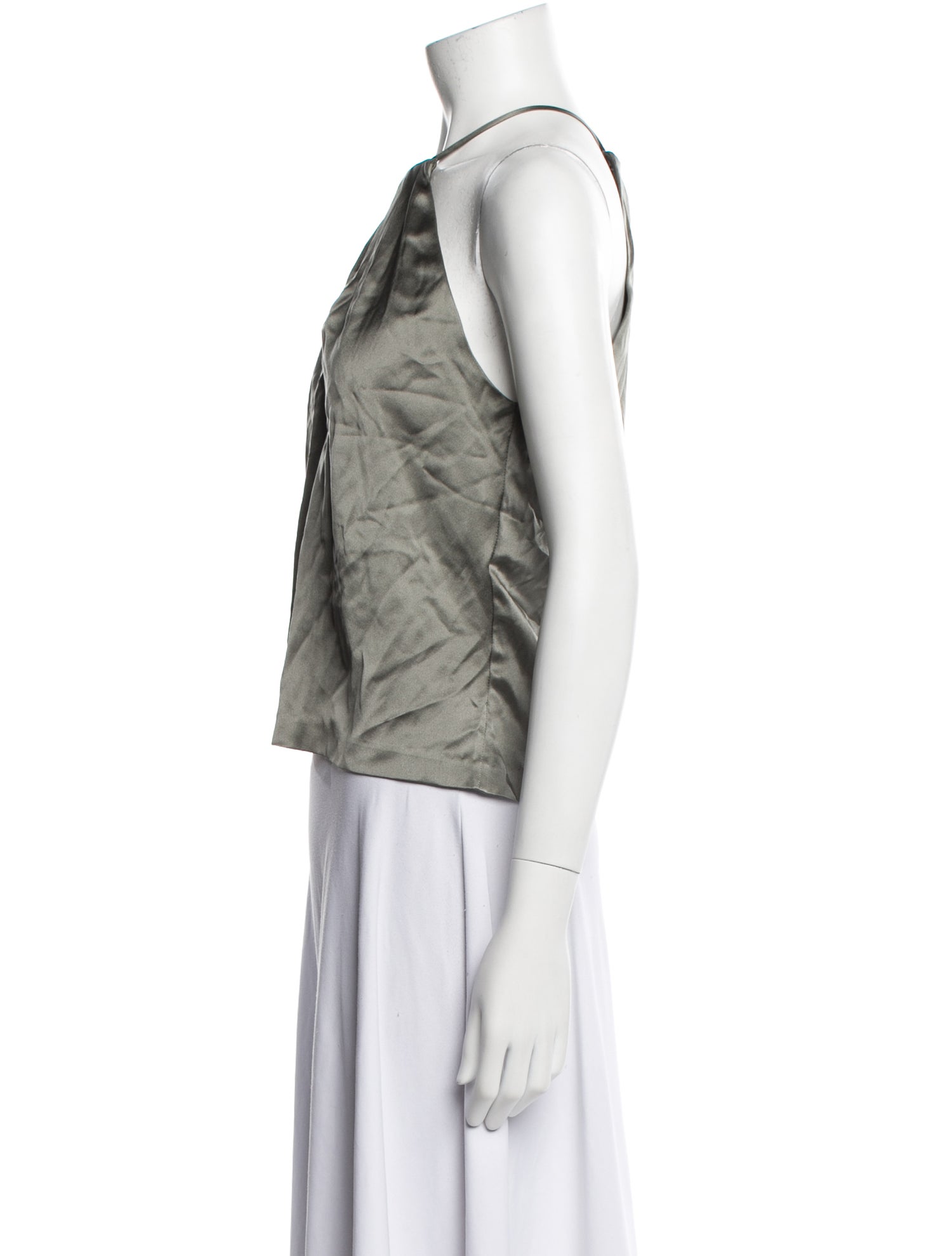 Nili Lotan Halterneck Sleeveless Top