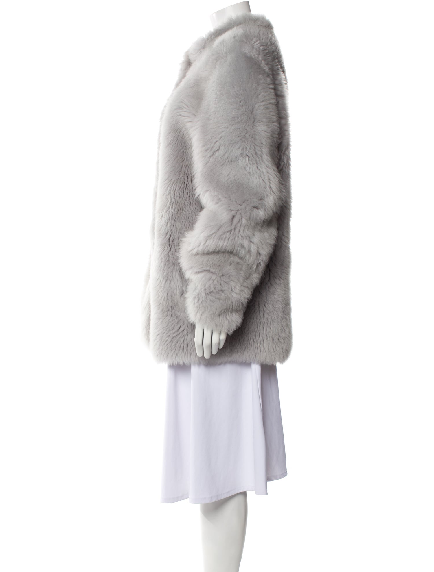 Nili Lotan Shearling Fur Coat