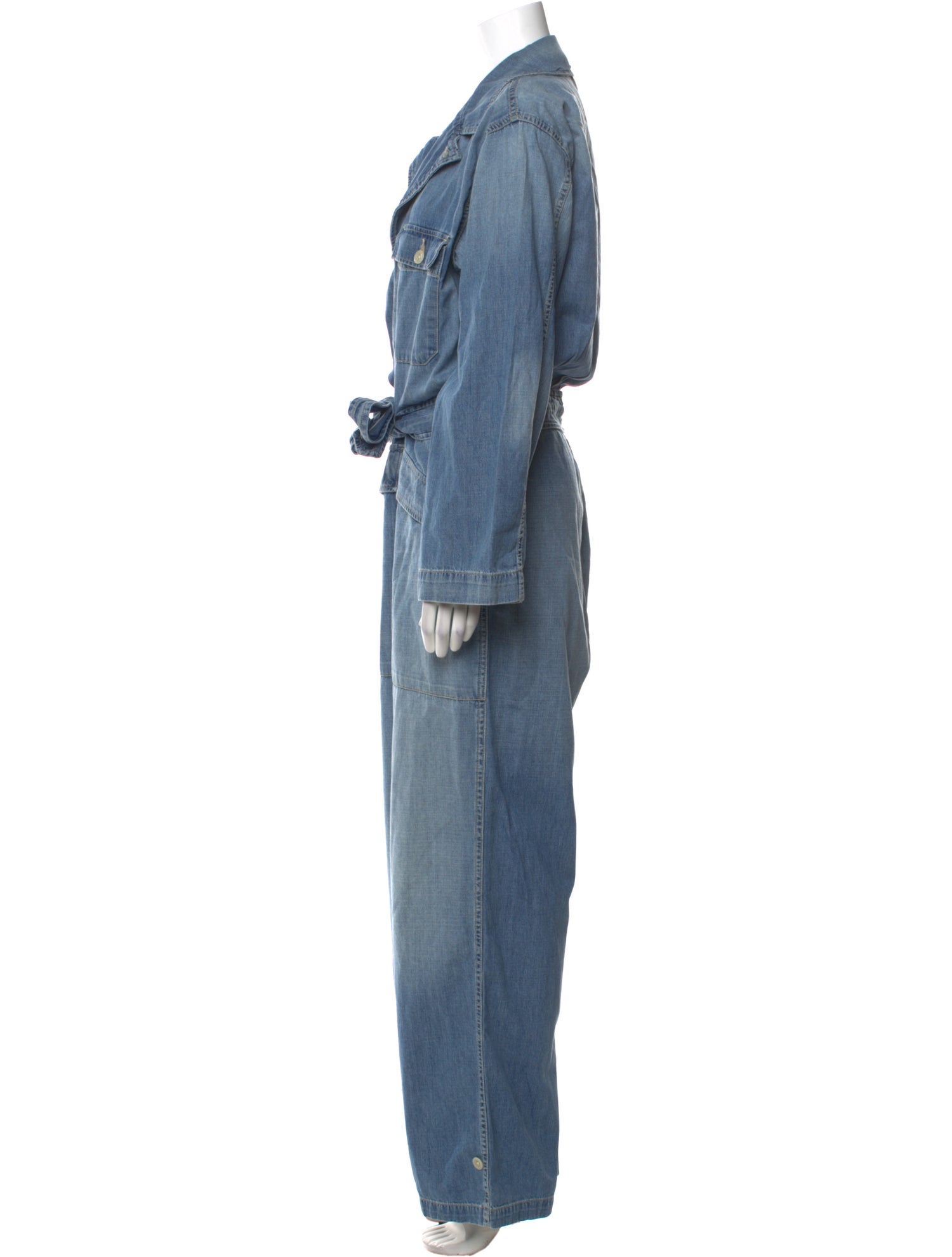 Nili Lotan V-Neck Jumpsuit
