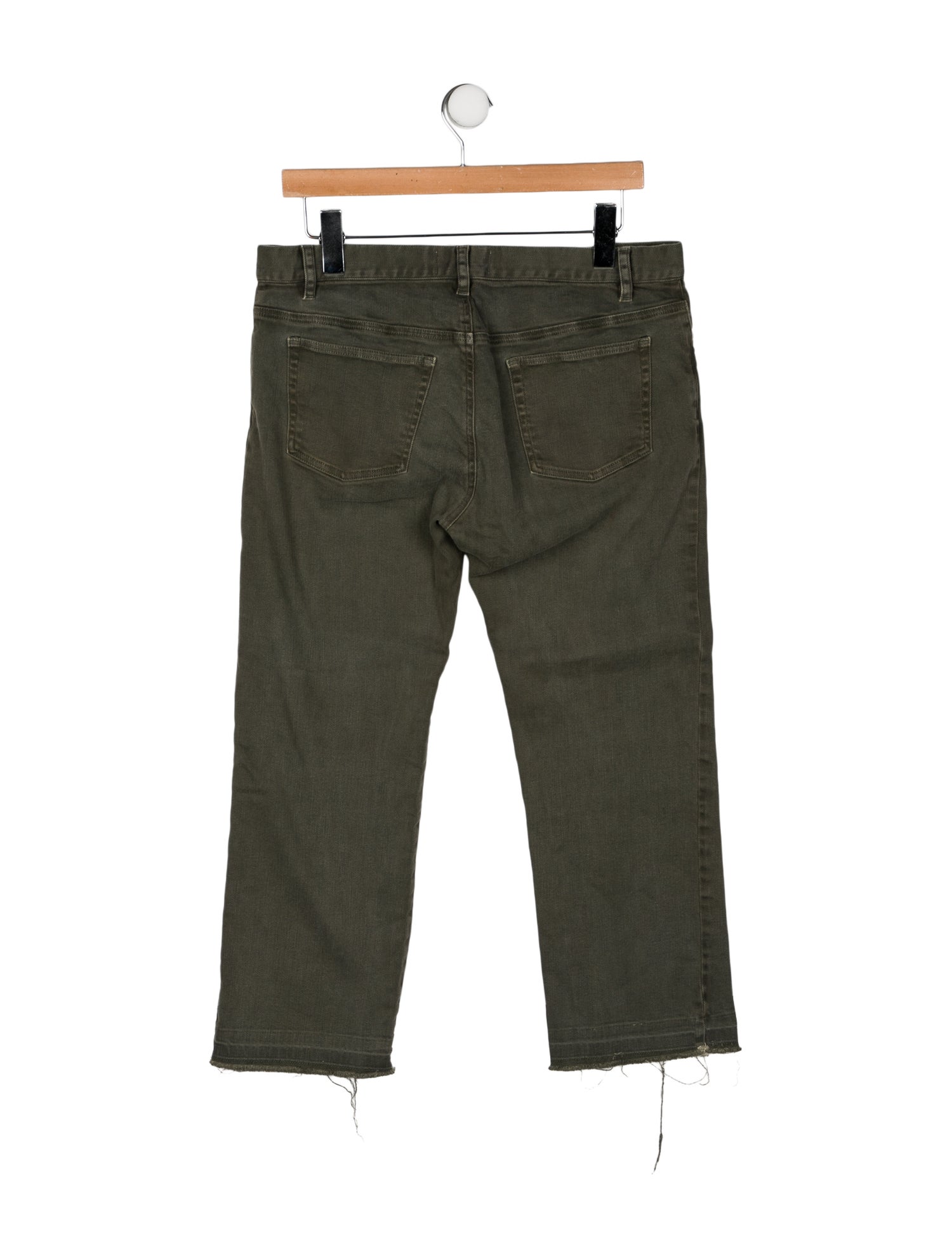 Nili Lotan Mid-Rise Straight Leg Jeans