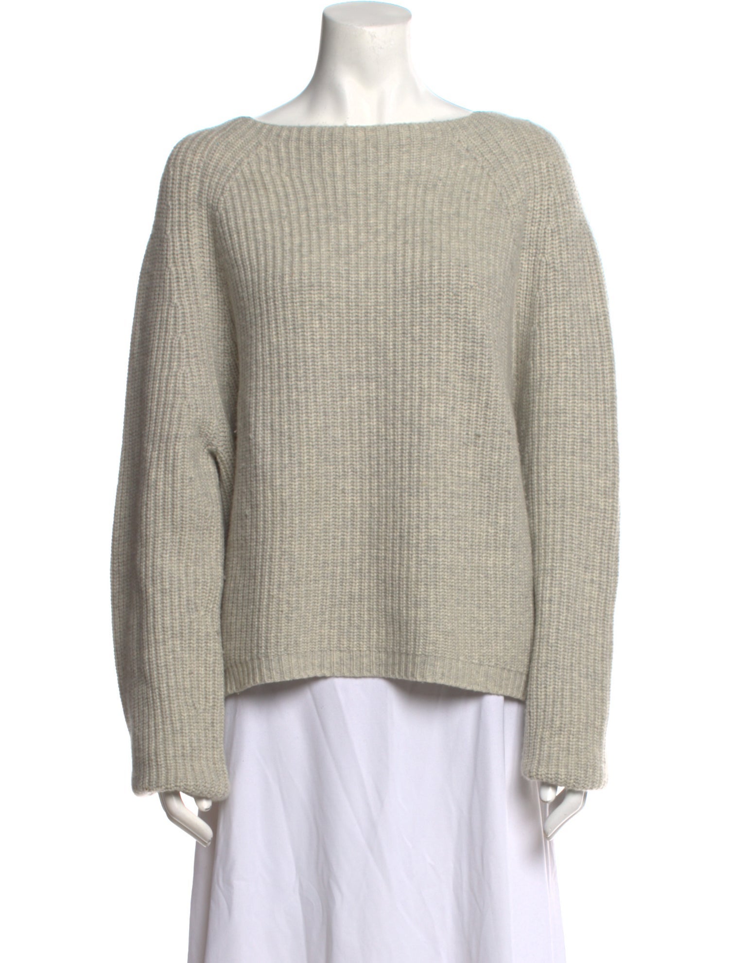Nili Lotan Cashmere Bateau Neckline Sweater