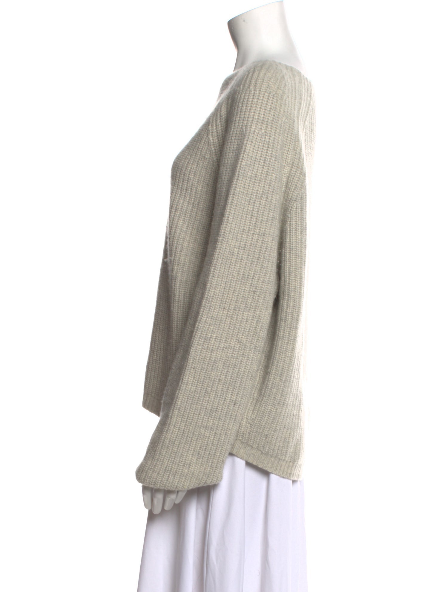 Nili Lotan Cashmere Bateau Neckline Sweater