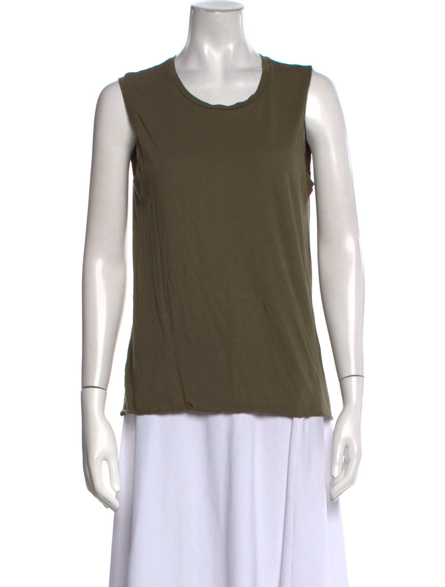 Nili Lotan Scoop Neck Sleeveless Top