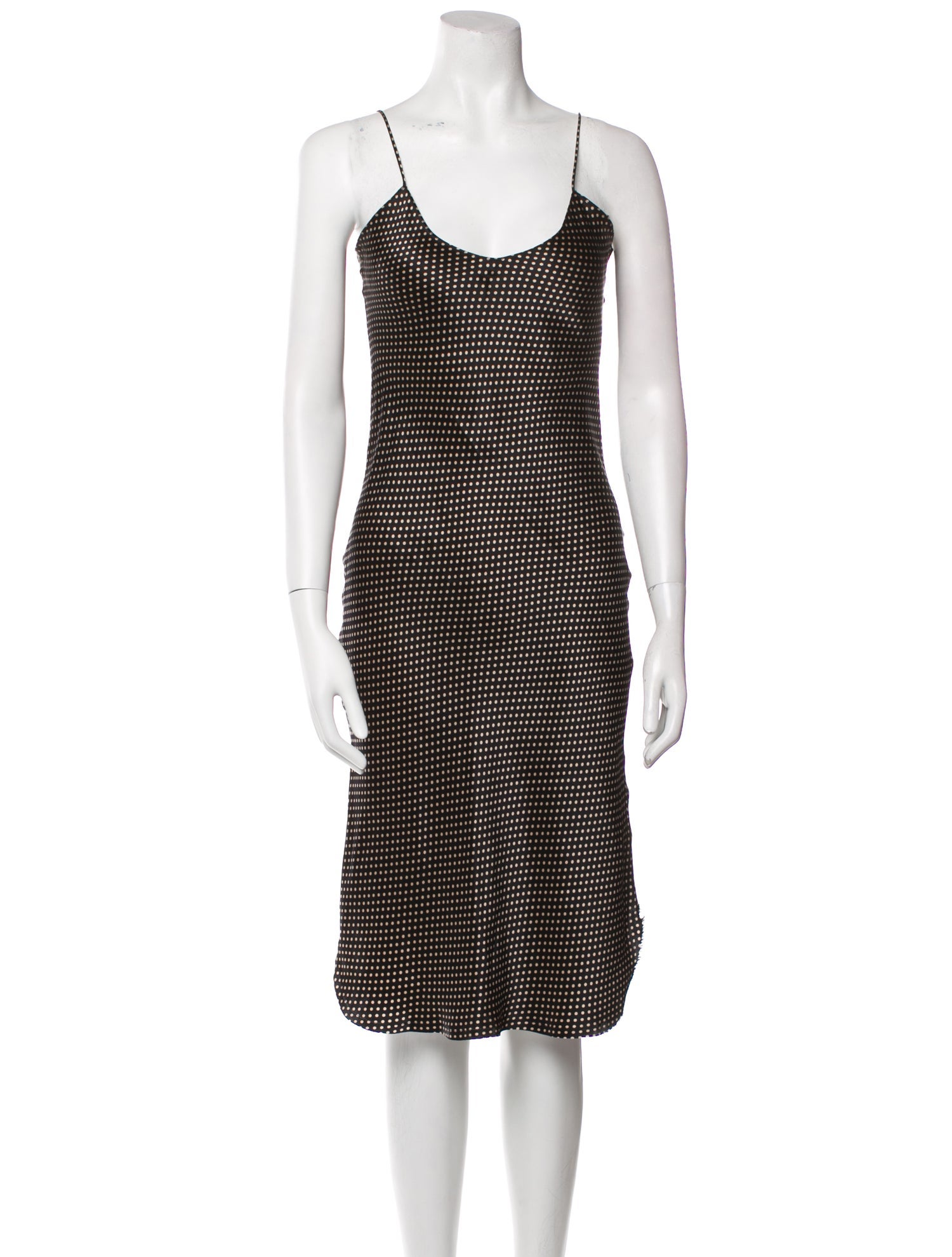 Nili Lotan Silk Midi Length Dress