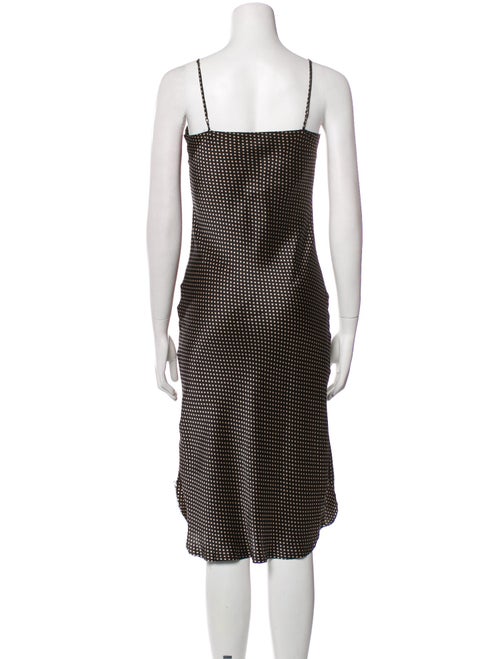 Nili Lotan Silk Midi Length Dress