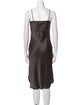 Nili Lotan Silk Midi Length Dress