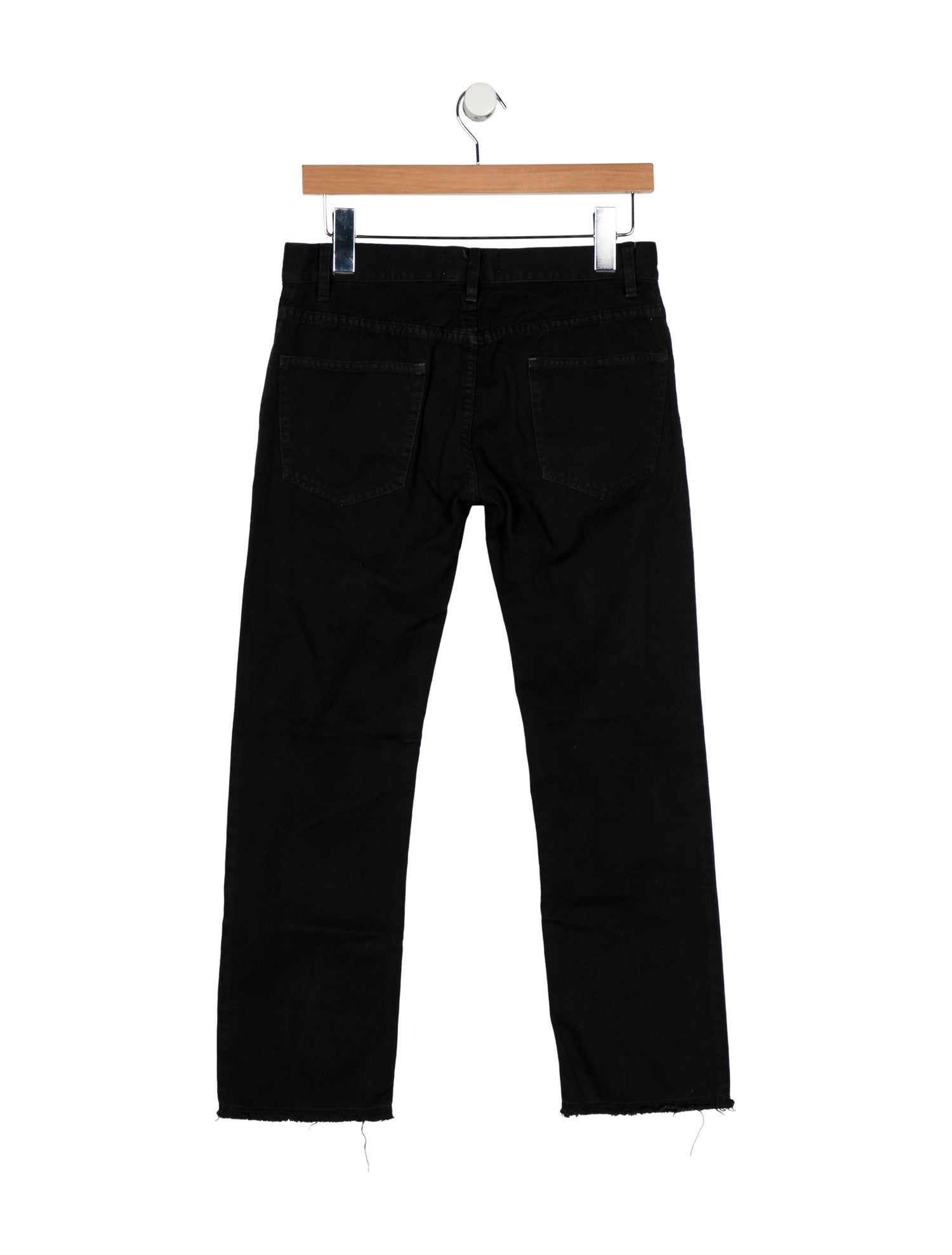 Nili Lotan Mid-Rise Straight Leg Jeans