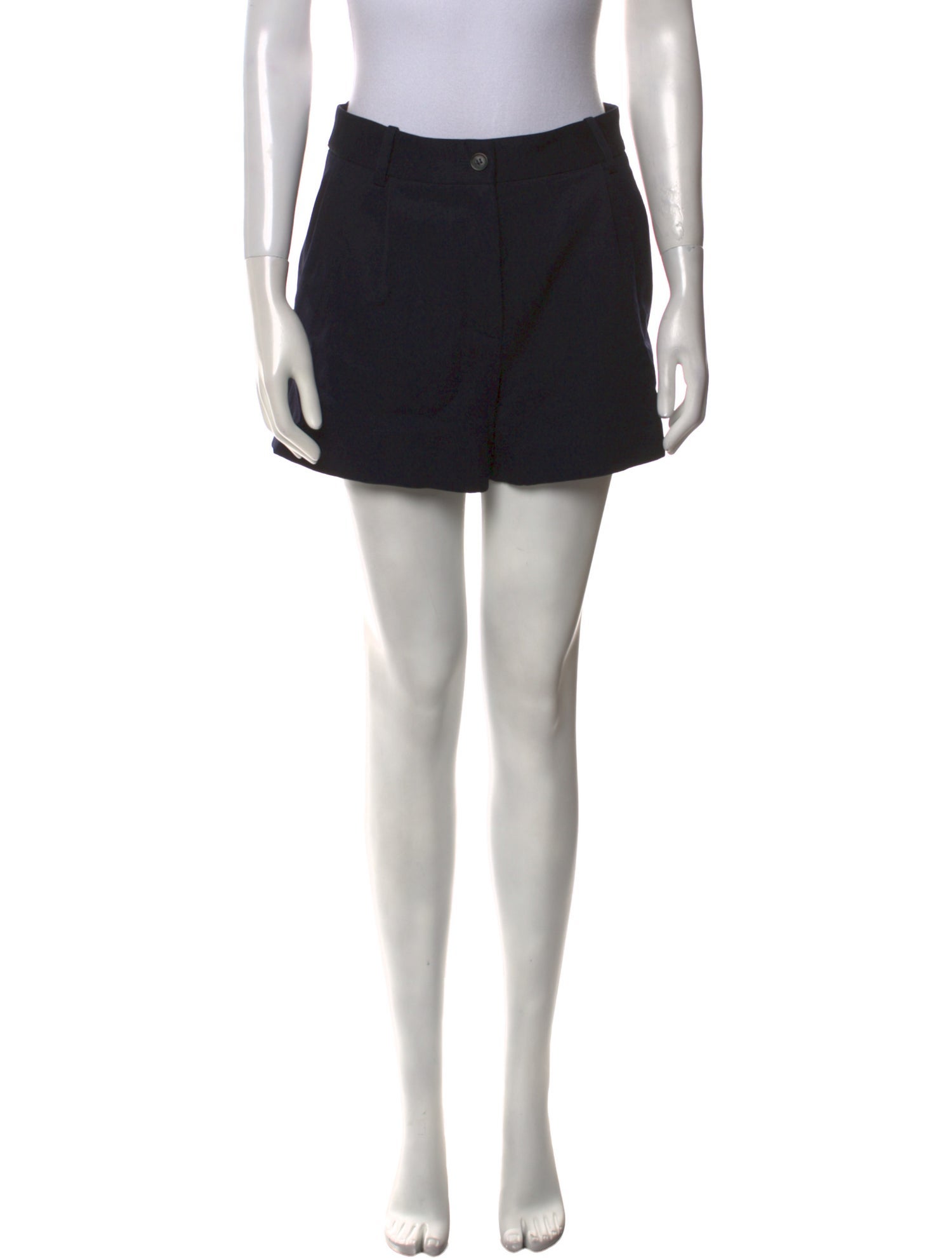 Nili Lotan Wool Mini Shorts