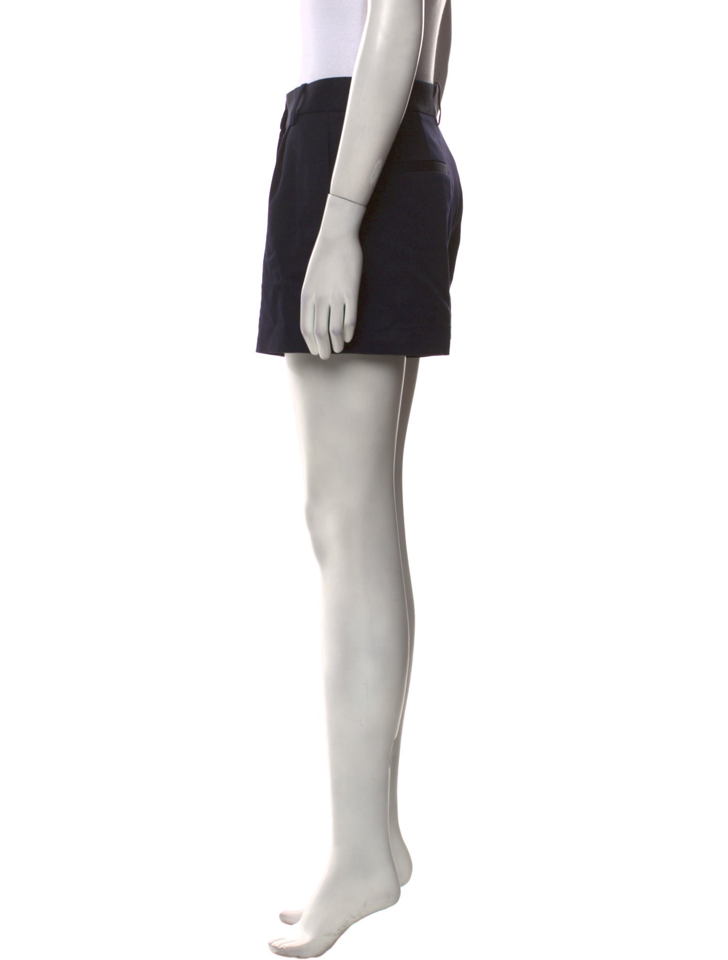 Nili Lotan Wool Mini Shorts