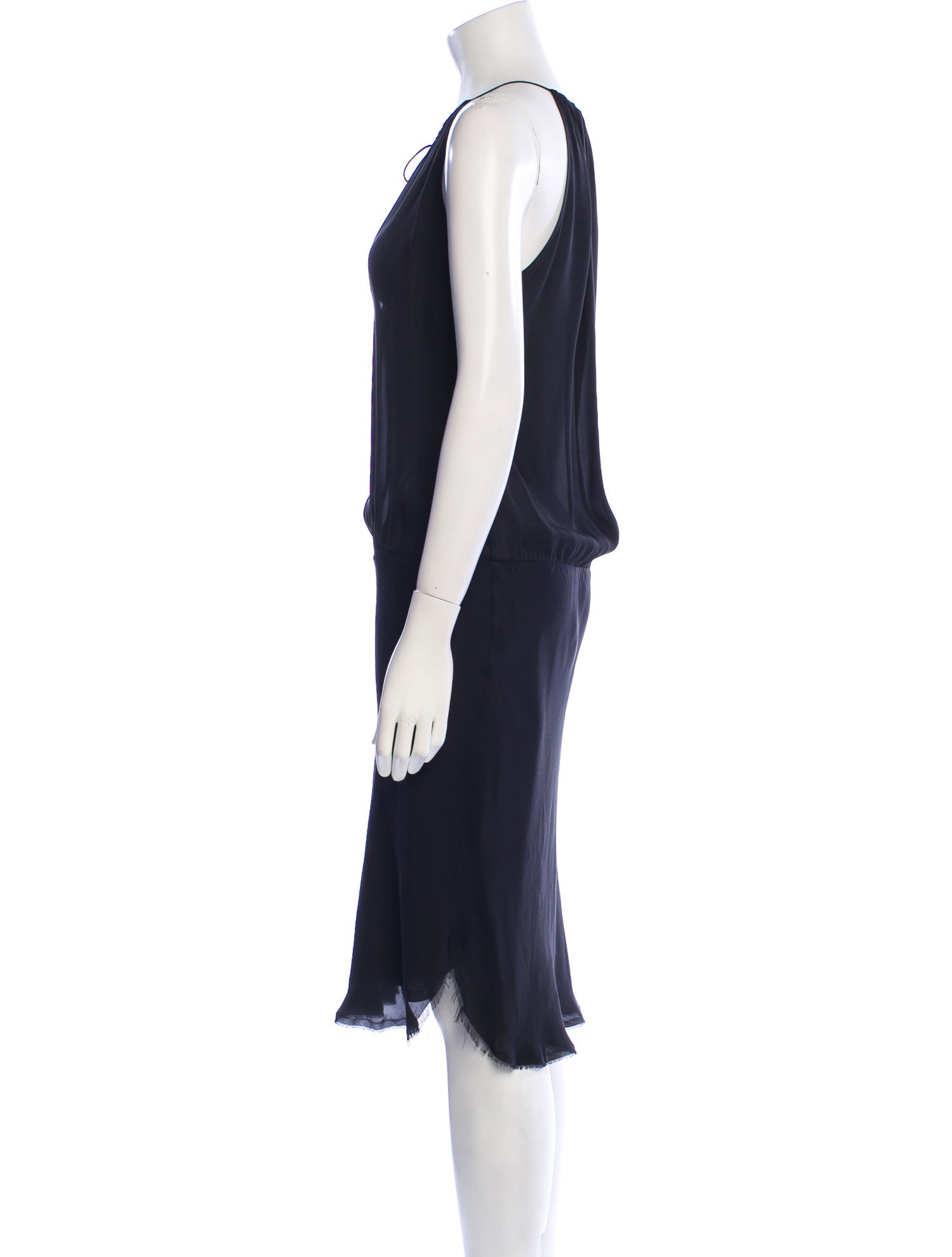 Nili Lotan Silk Midi Length Dress