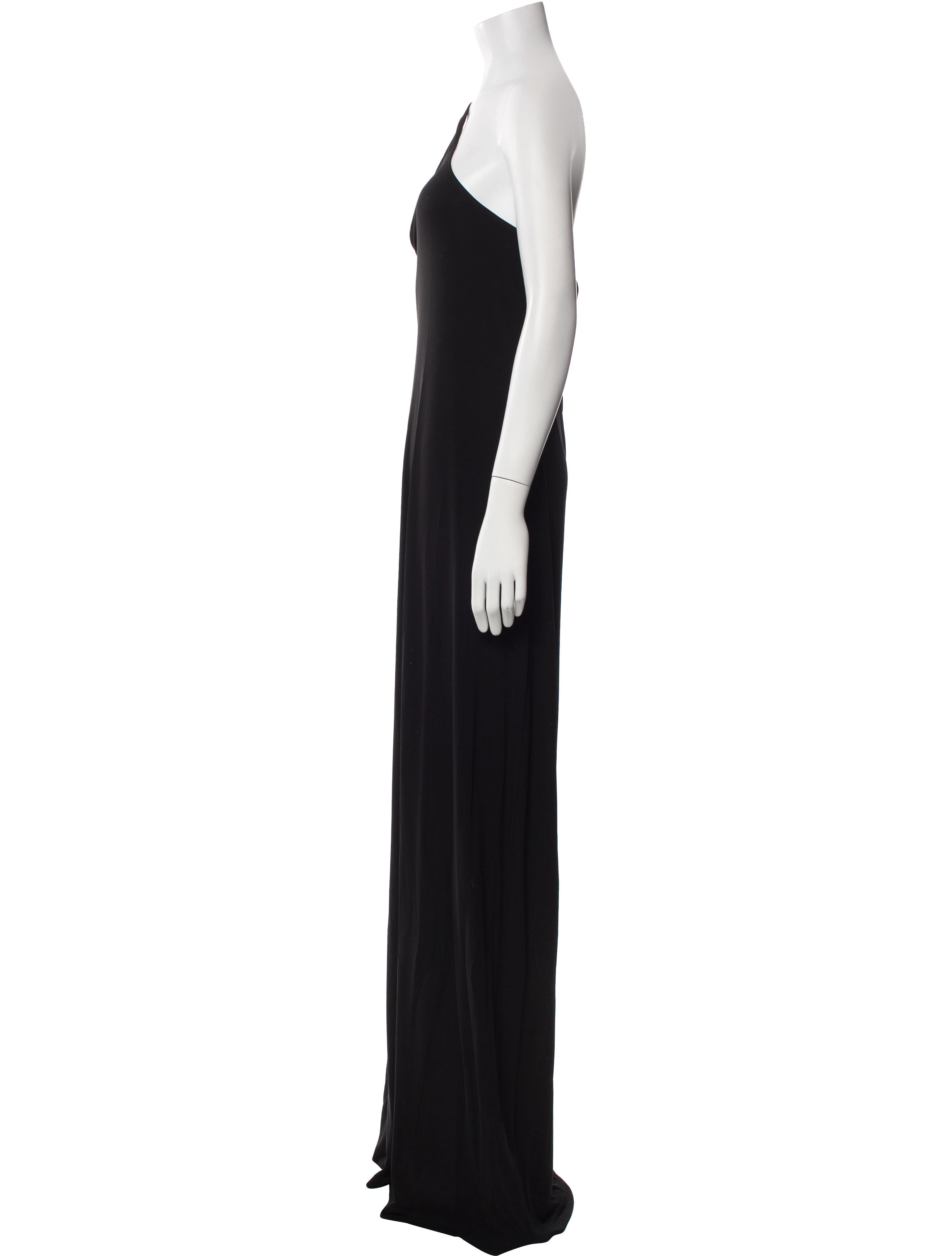 Nili Lotan One-Shoulder Long Dress