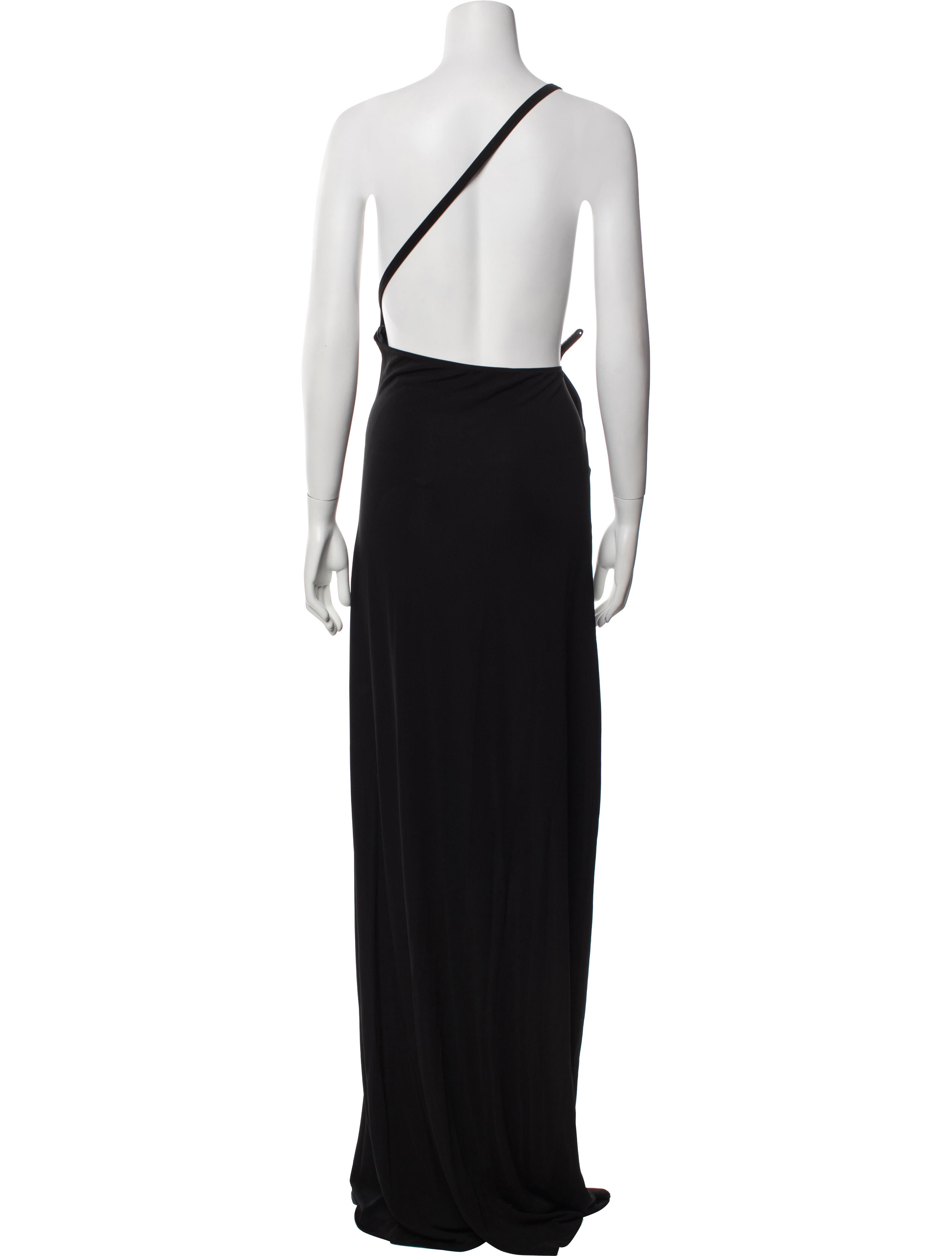 Nili Lotan One-Shoulder Long Dress