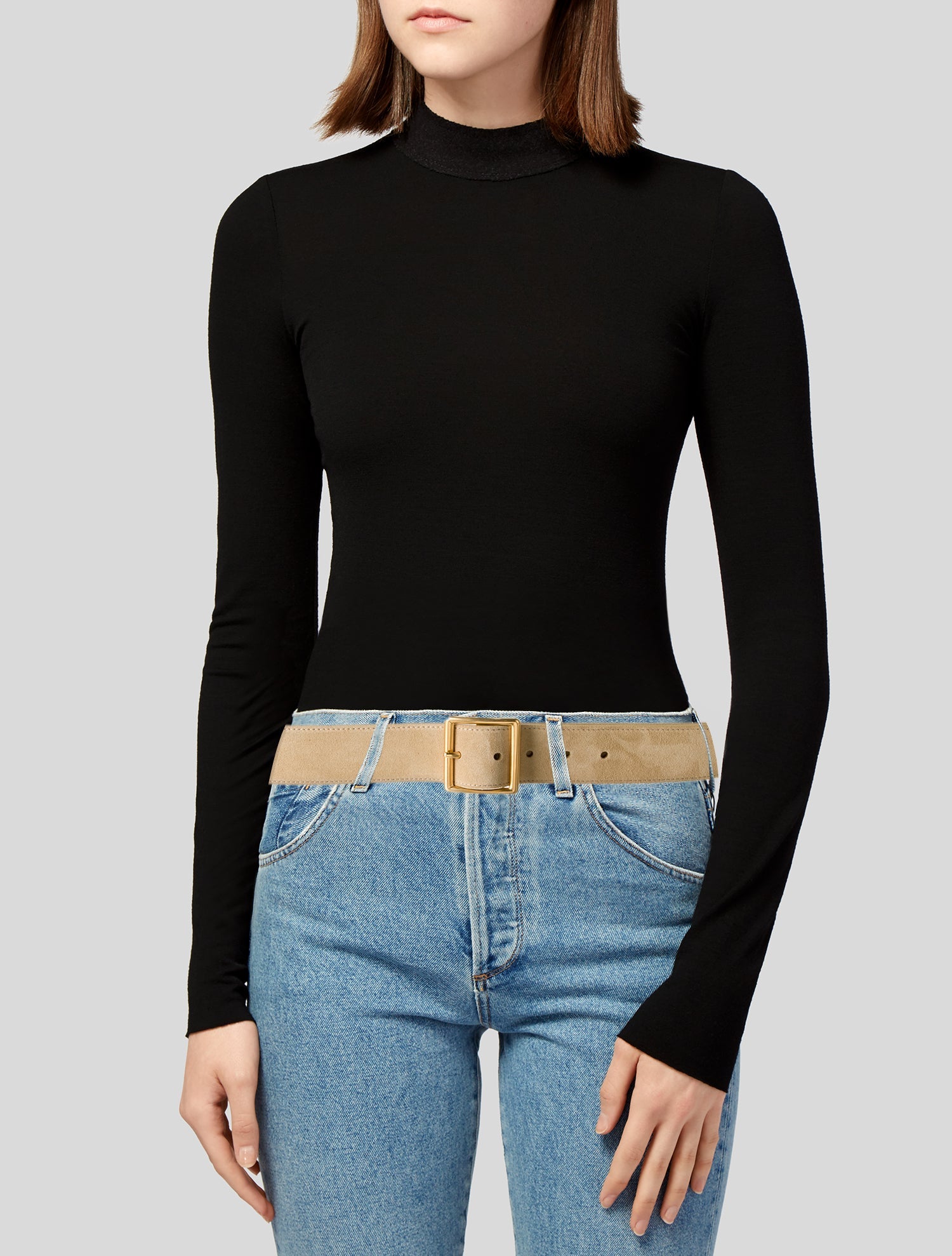 Nili Lotan 720110 Suede Belt