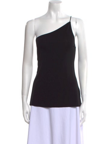 Nili Lotan Tops One-Shoulder Sleeveless Top L