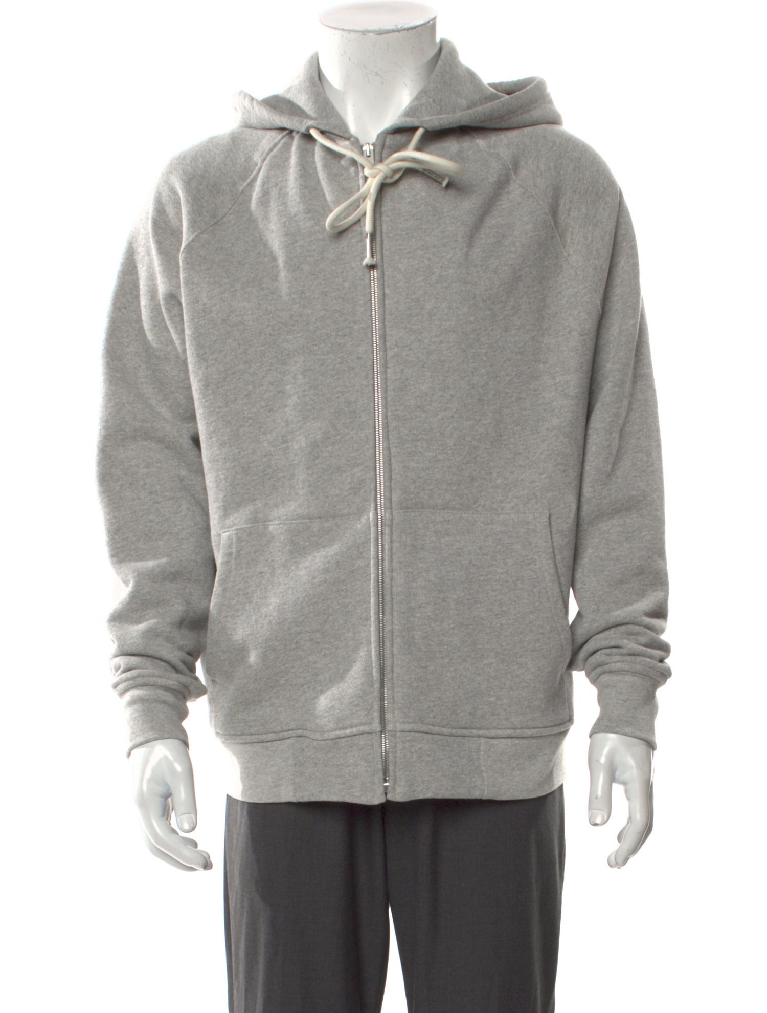 Nili Lotan V-Neck Long Sleeve Hoodie