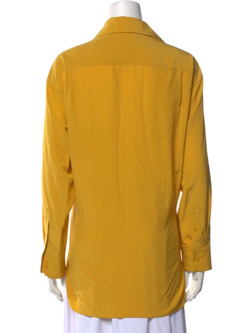 Nili Lotan Long Sleeve Button-Up Top