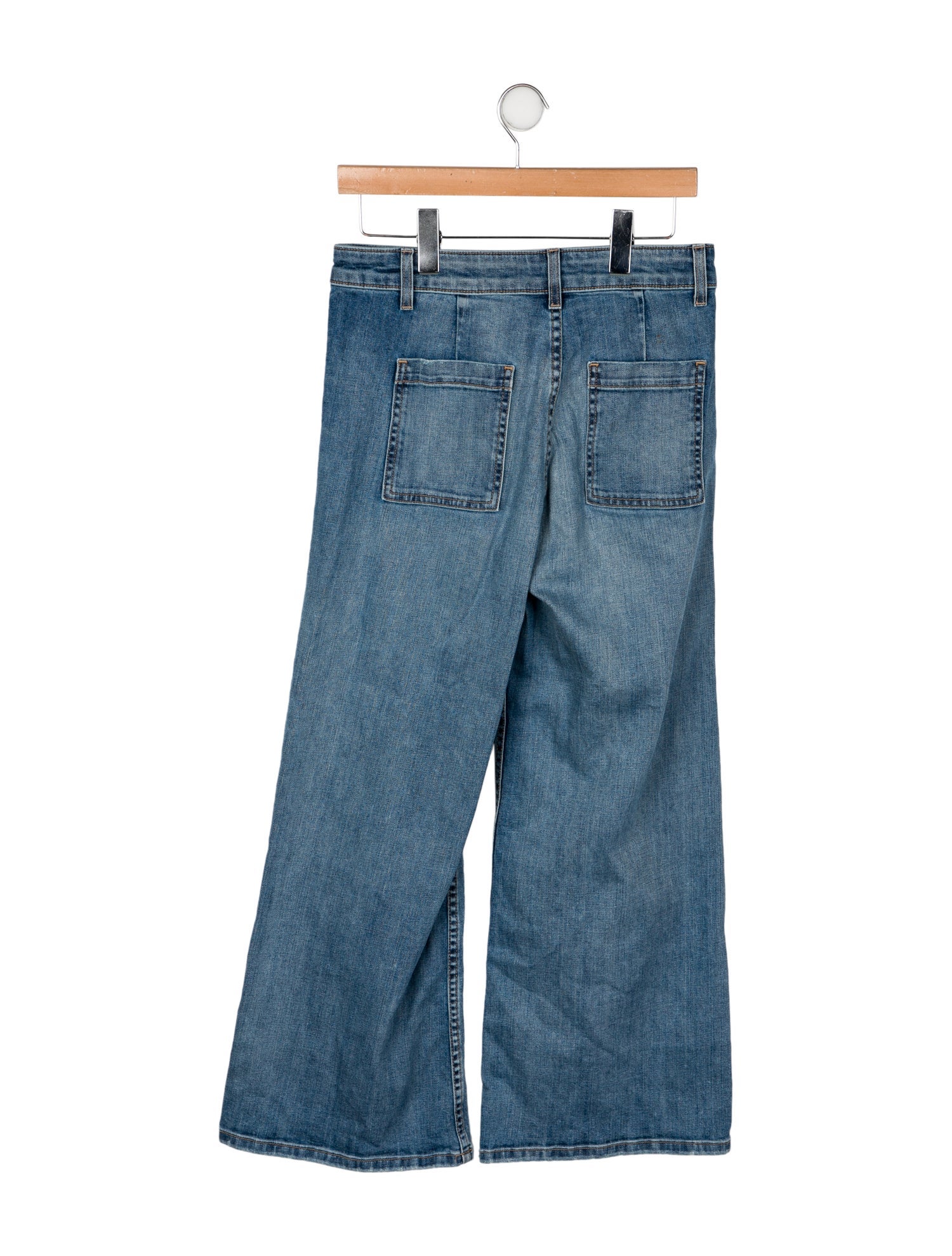 Nili Lotan High-Rise Wide Leg Jeans