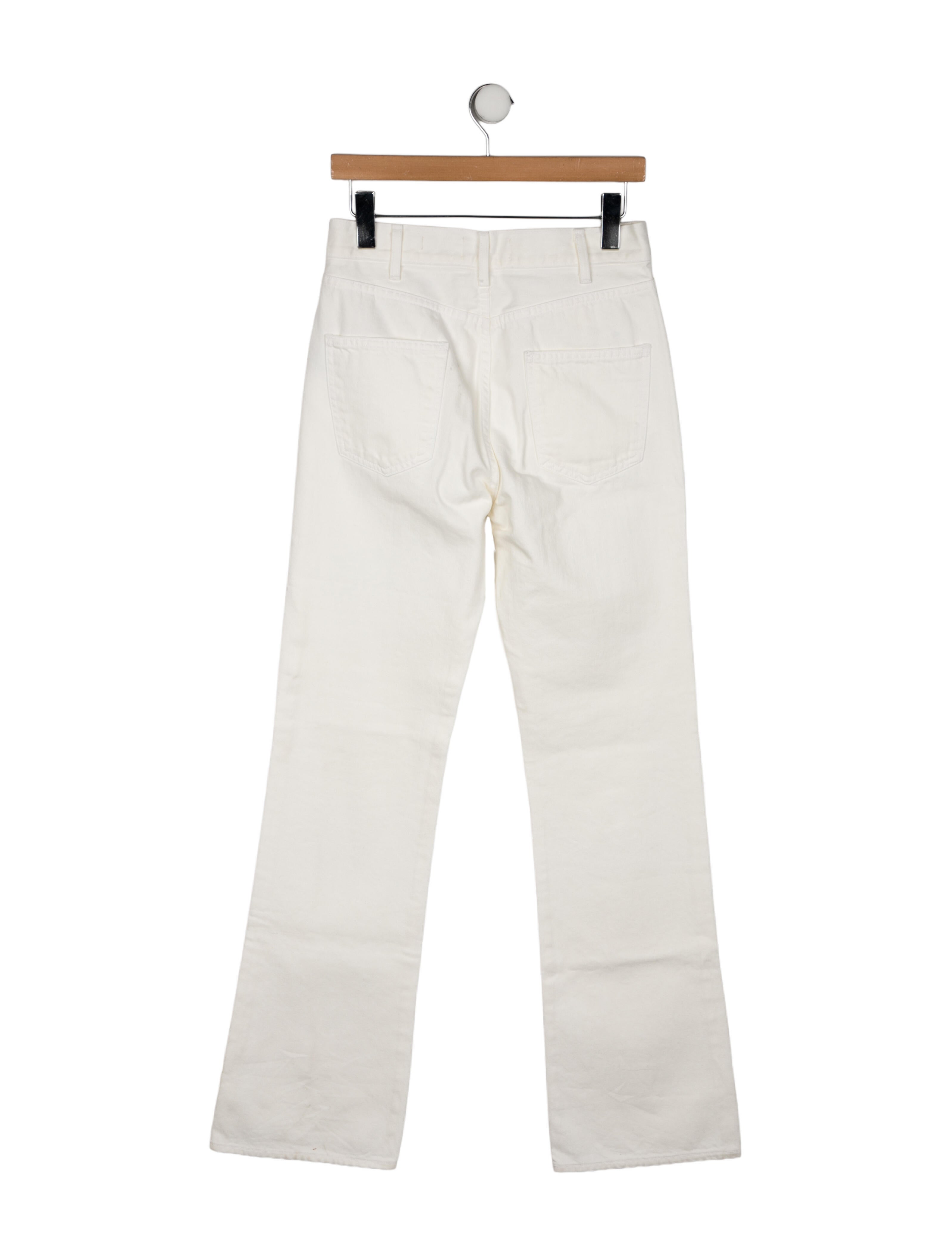 Nili Lotan High-Rise Wide Leg Jeans