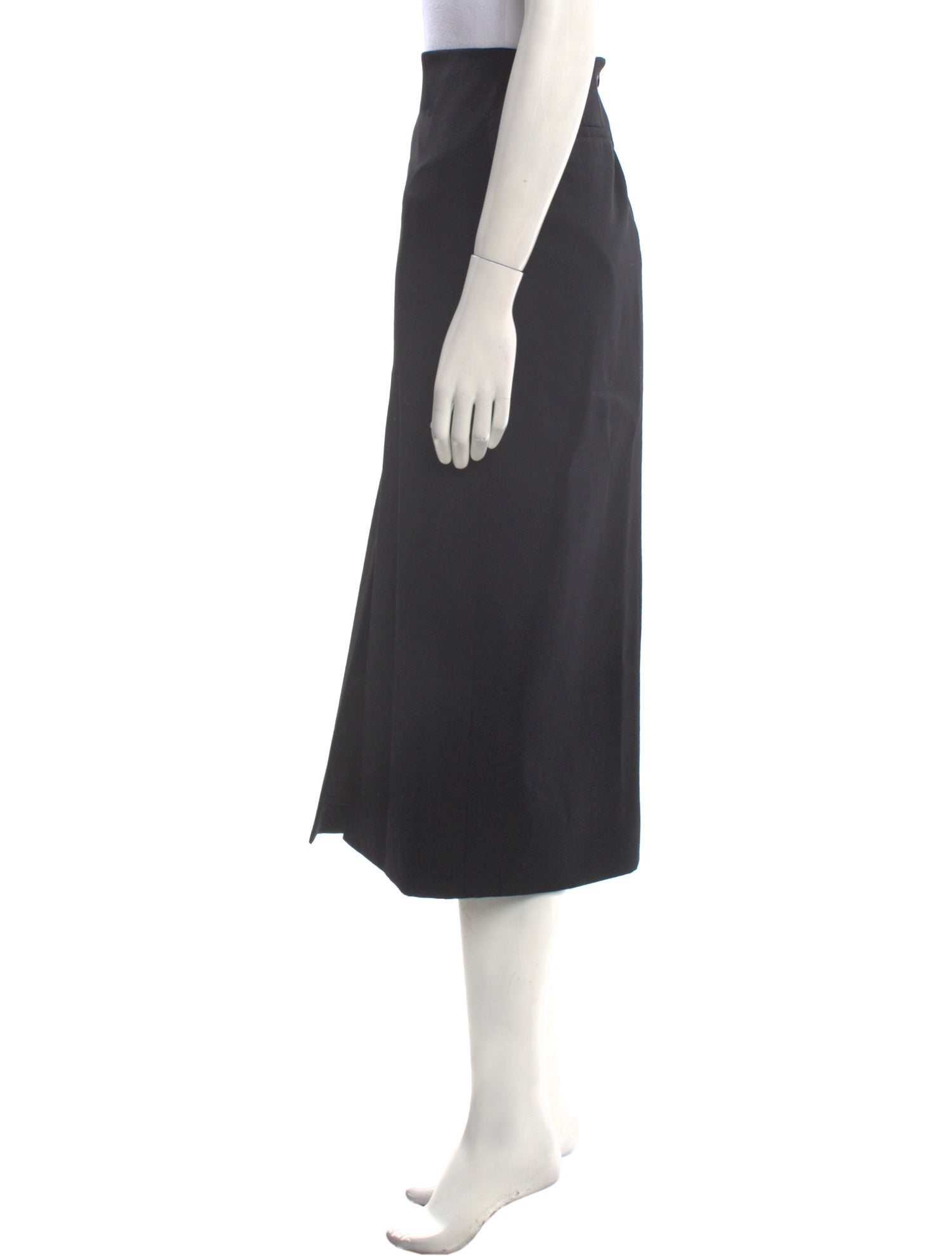 Nili Lotan Virgin Wool Midi Length Skirt