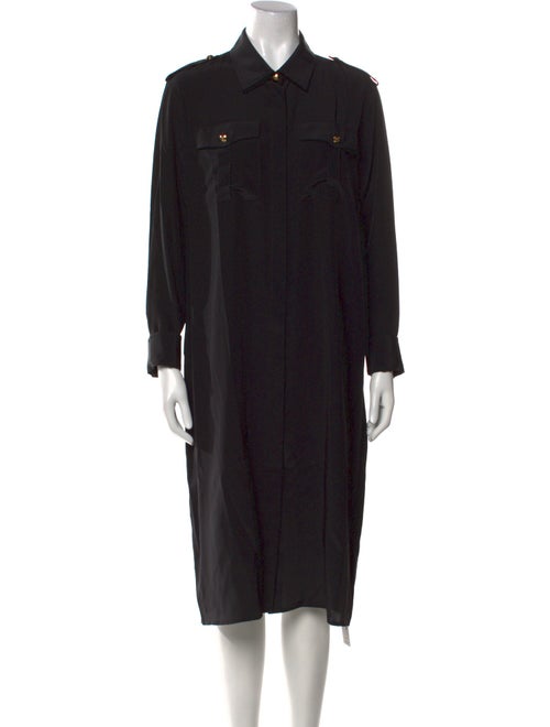 Nili Lotan Silk Midi Length Dress