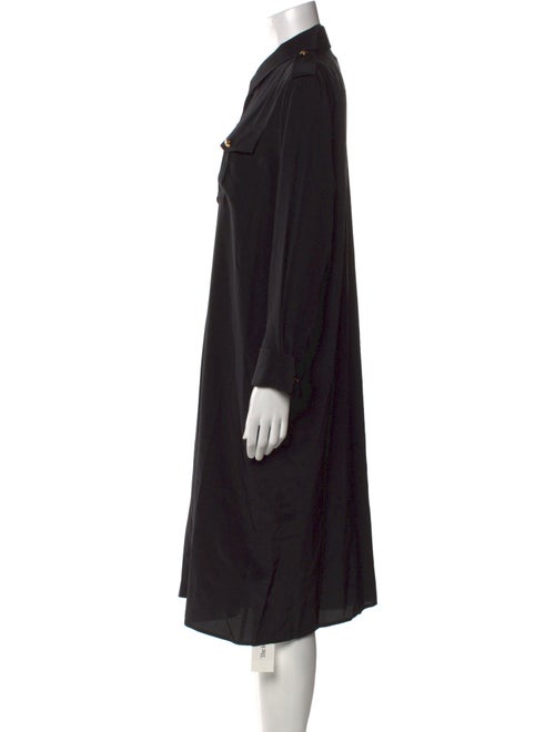 Nili Lotan Silk Midi Length Dress