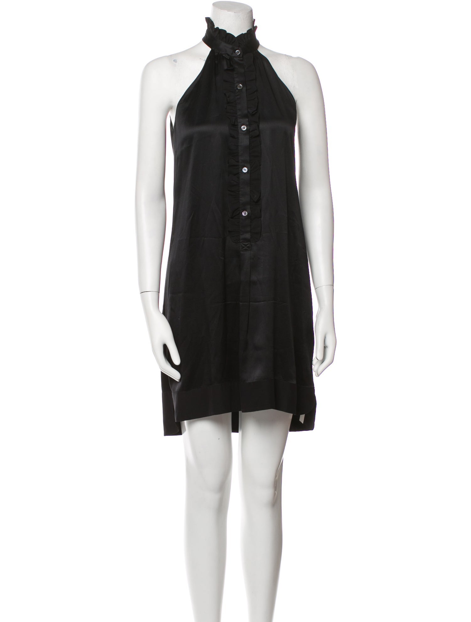 Nili Lotan Silk Knee-Length Dress