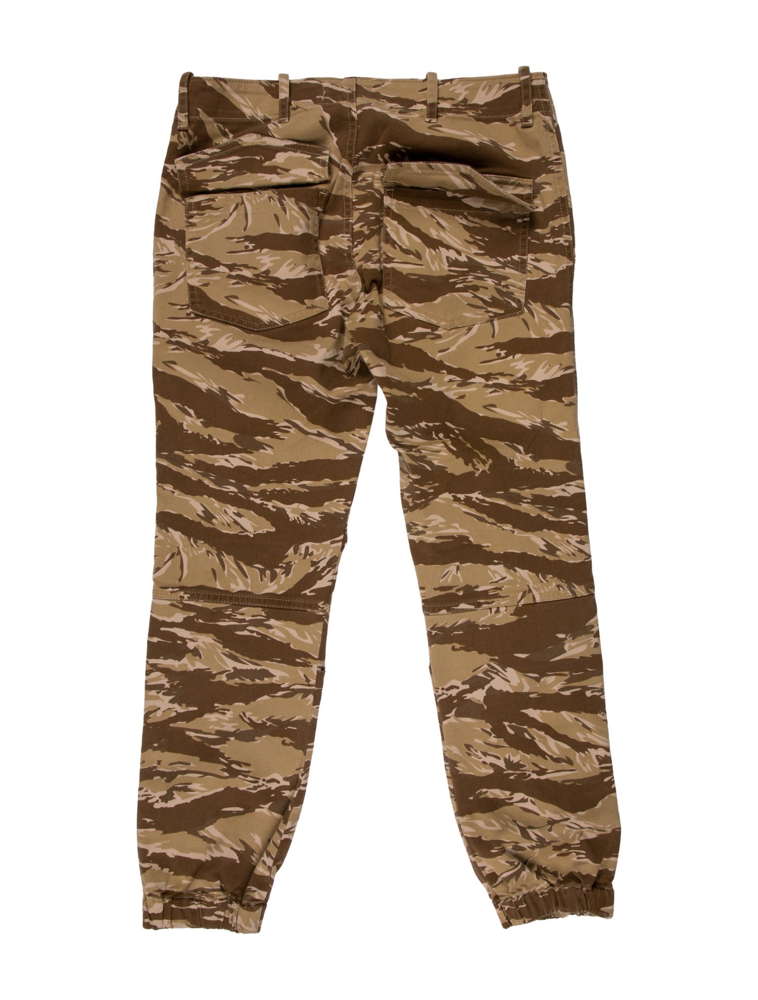 Nili Lotan Camouflage Print Skinny Leg Pants