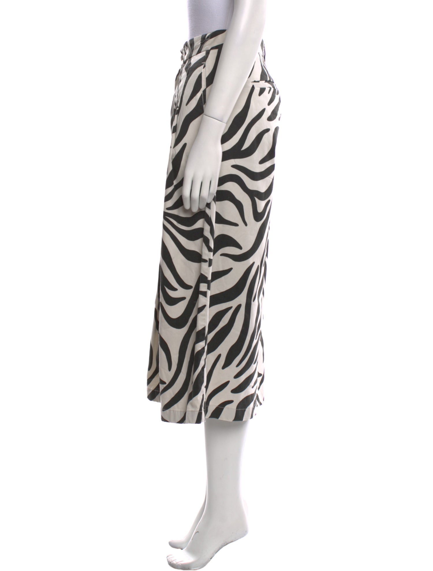 Nili Lotan Printed Wide Leg Pants