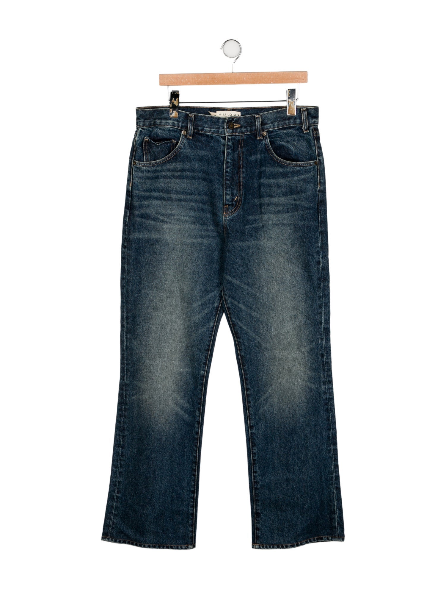 Nili Lotan Straight-Leg Jeans