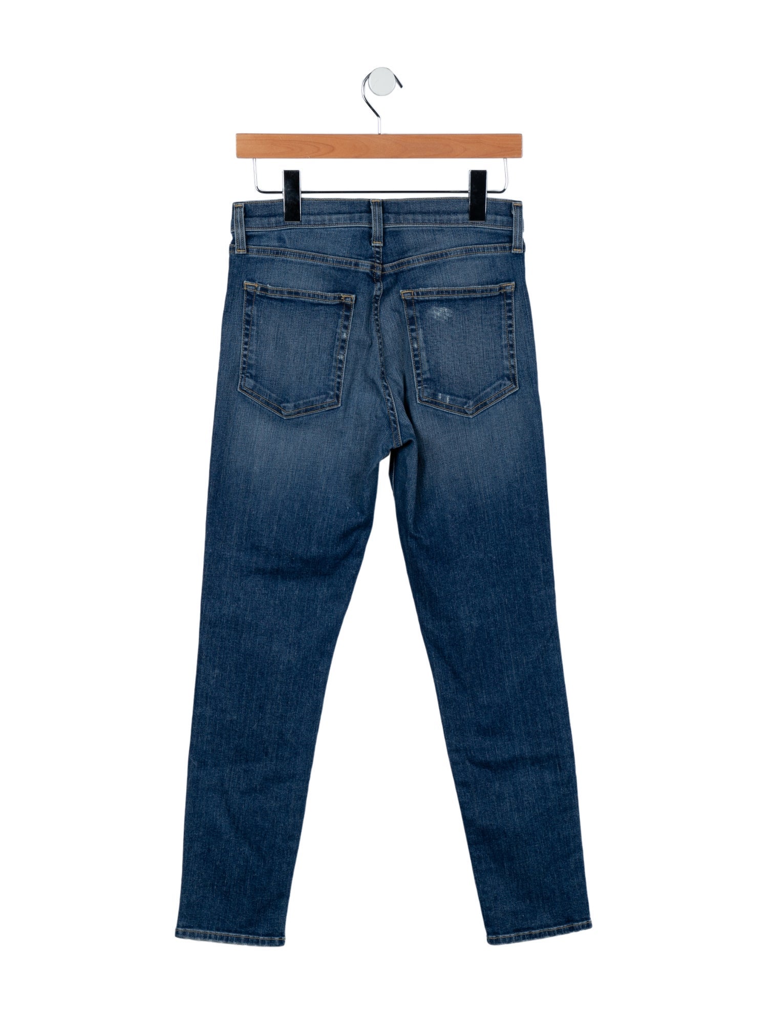 Nili Lotan Mid-Rise Skinny Leg Jeans