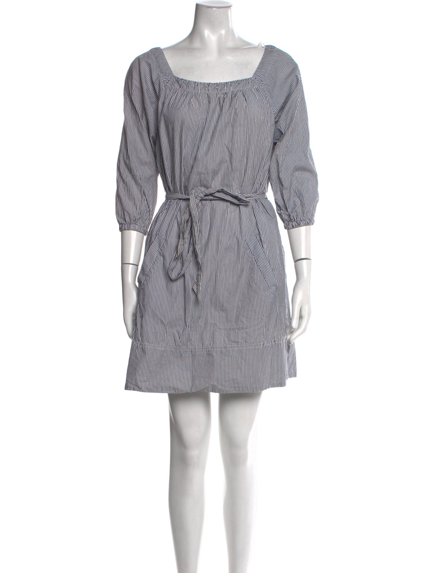 Nili Lotan Striped Mini Dress