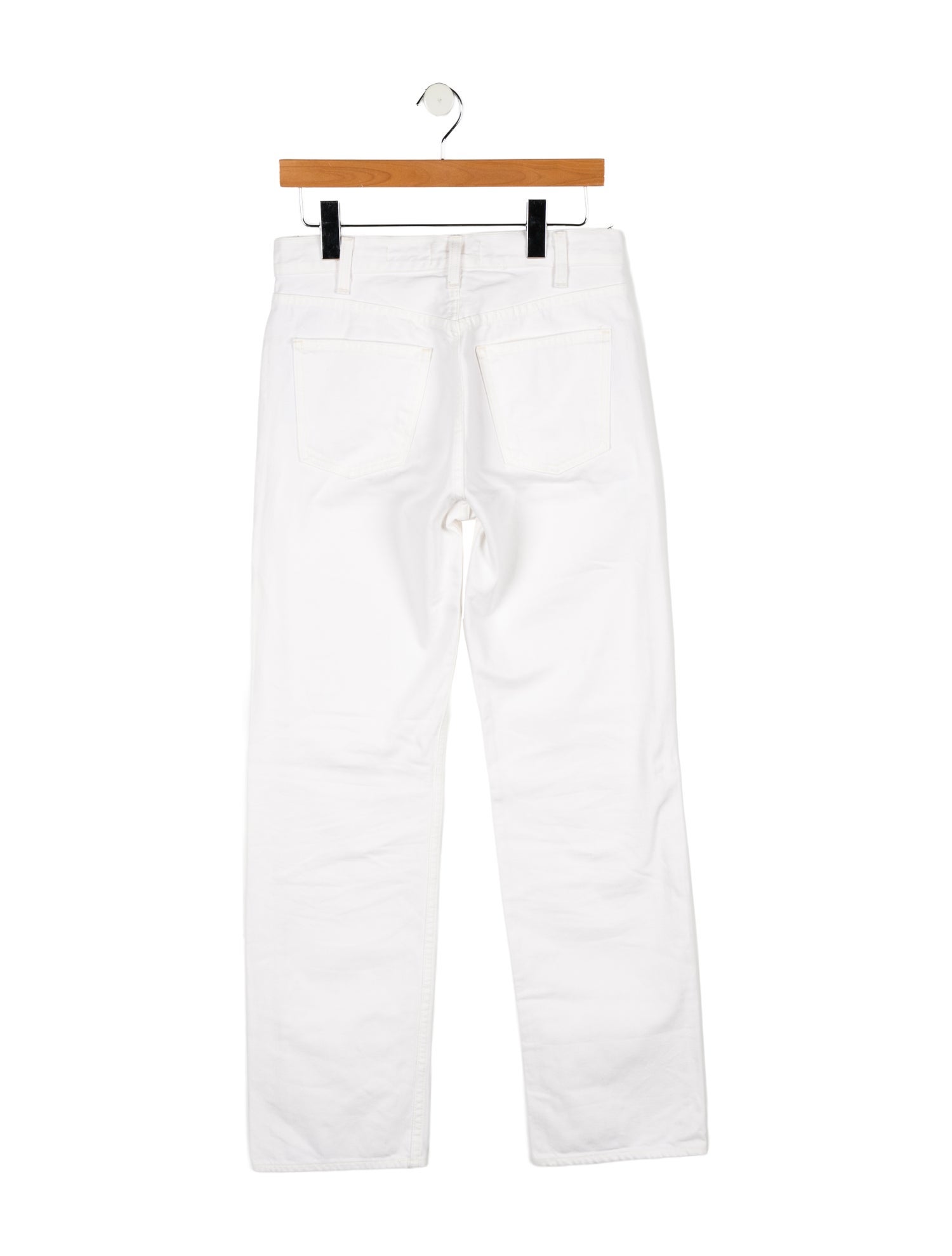 Nili Lotan High-Rise Straight Leg Jeans