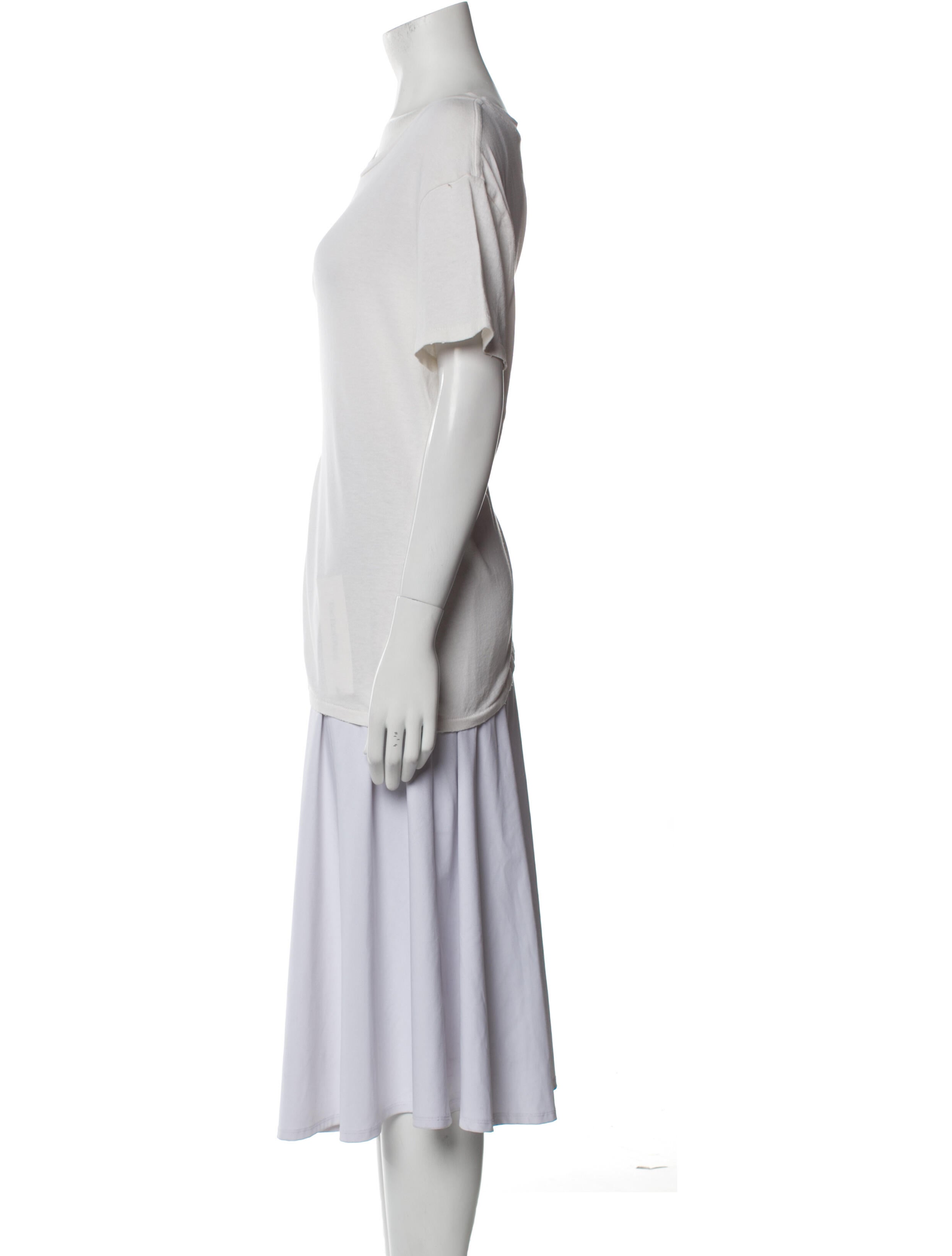 Nili Lotan Scoop Neck Short Sleeve T-Shirt w/ Tags