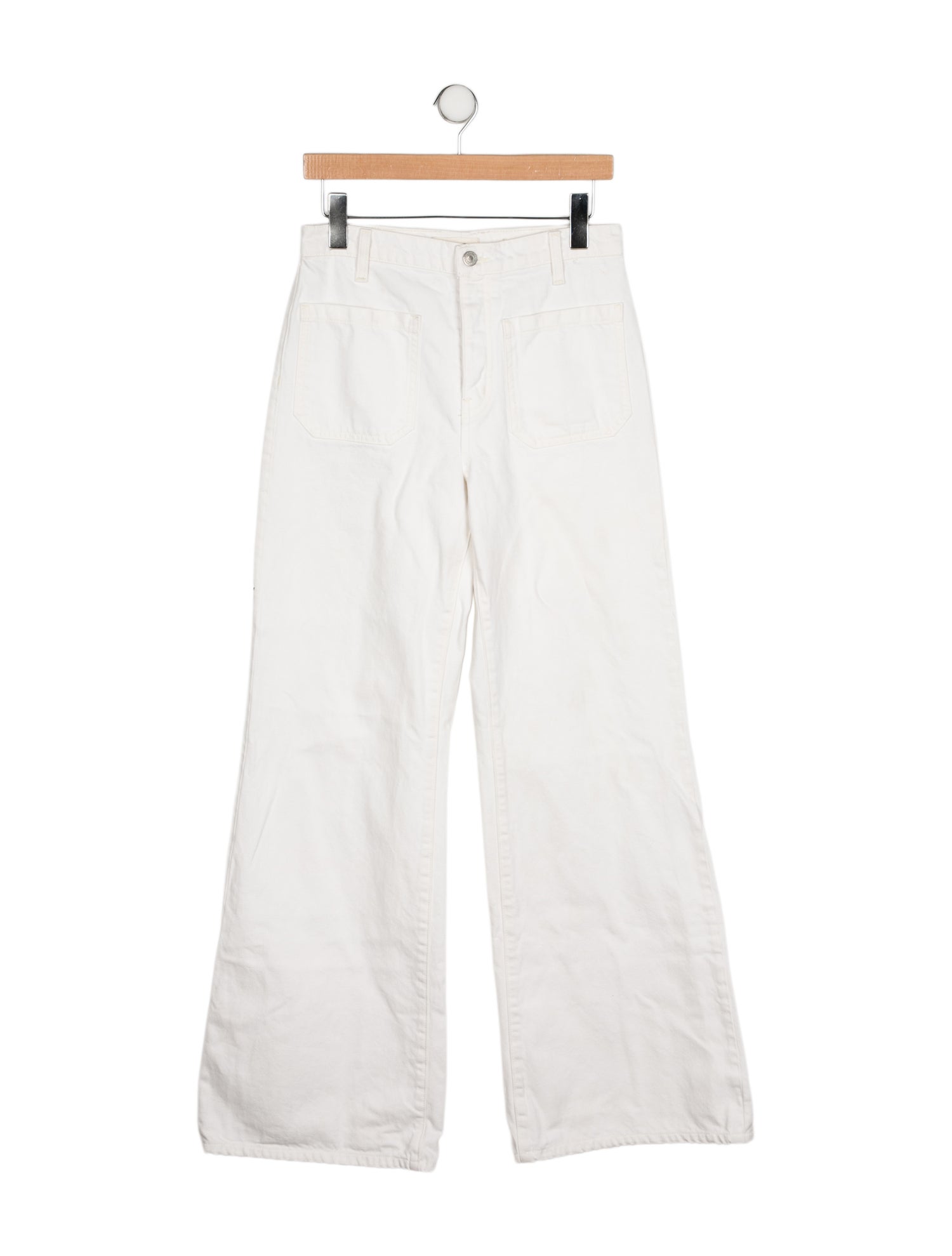 Nili Lotan High-Rise Wide Leg Jeans