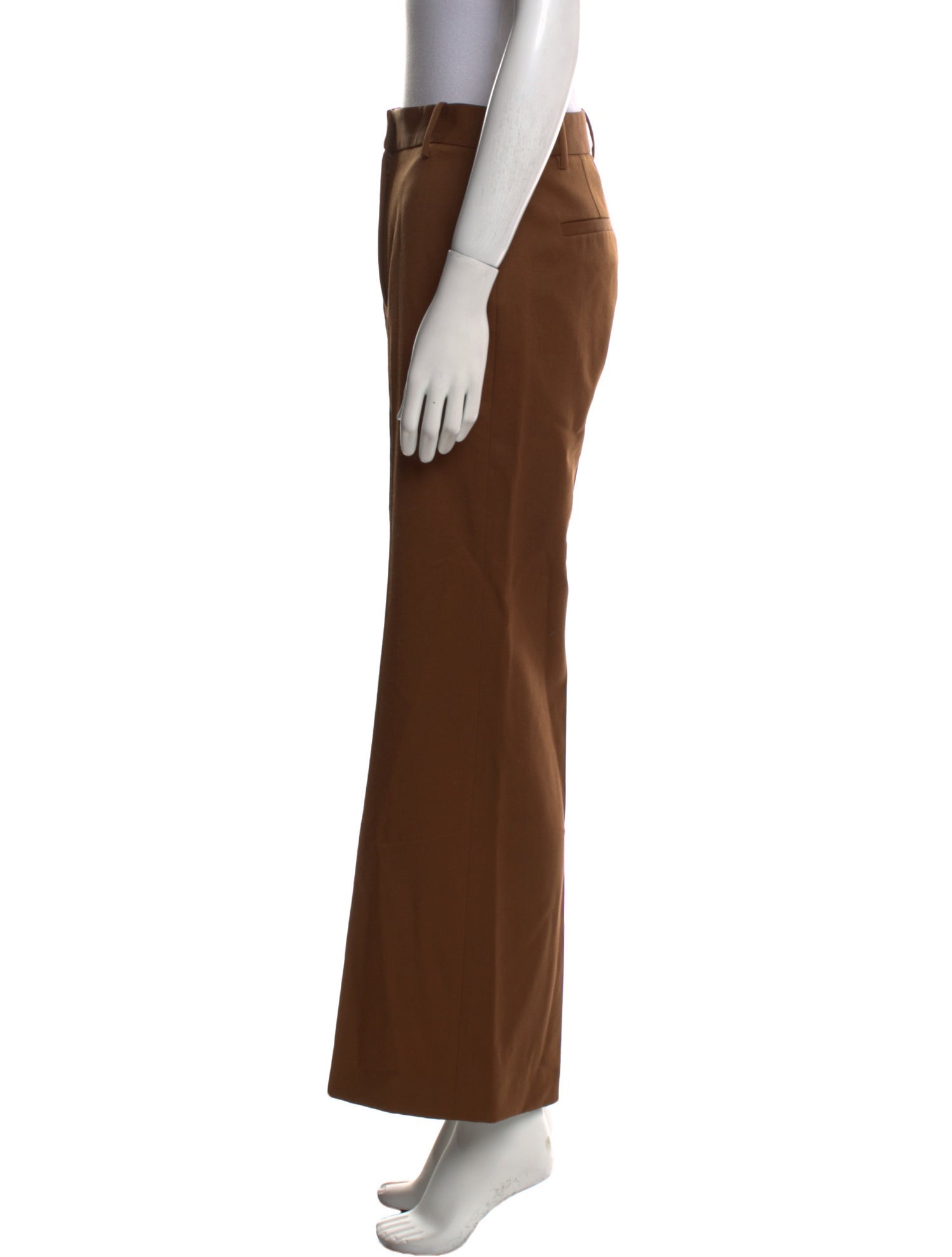 Nili Lotan Virgin Wool Wide Leg Pants