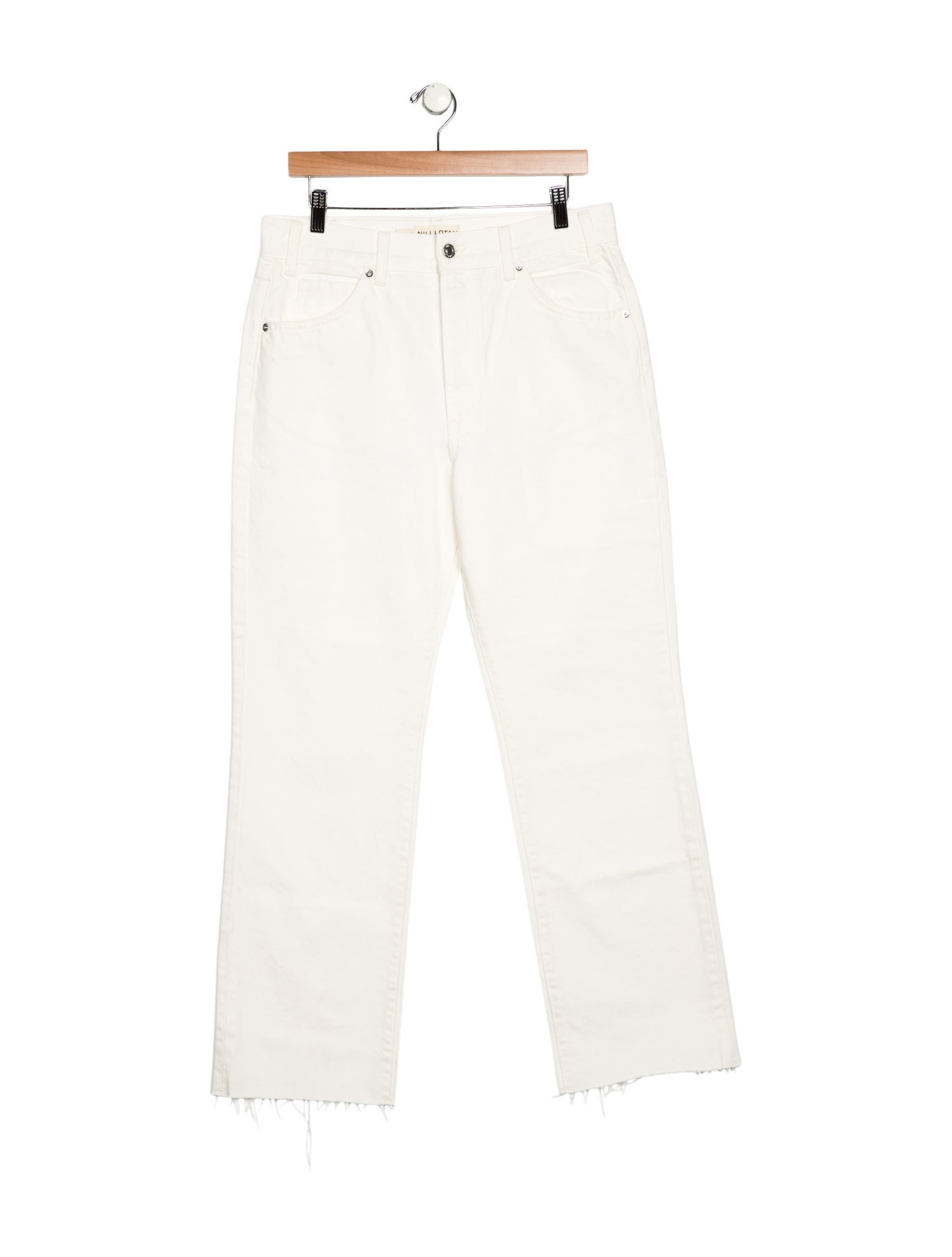 Nili Lotan High-Rise Wide Leg Jeans