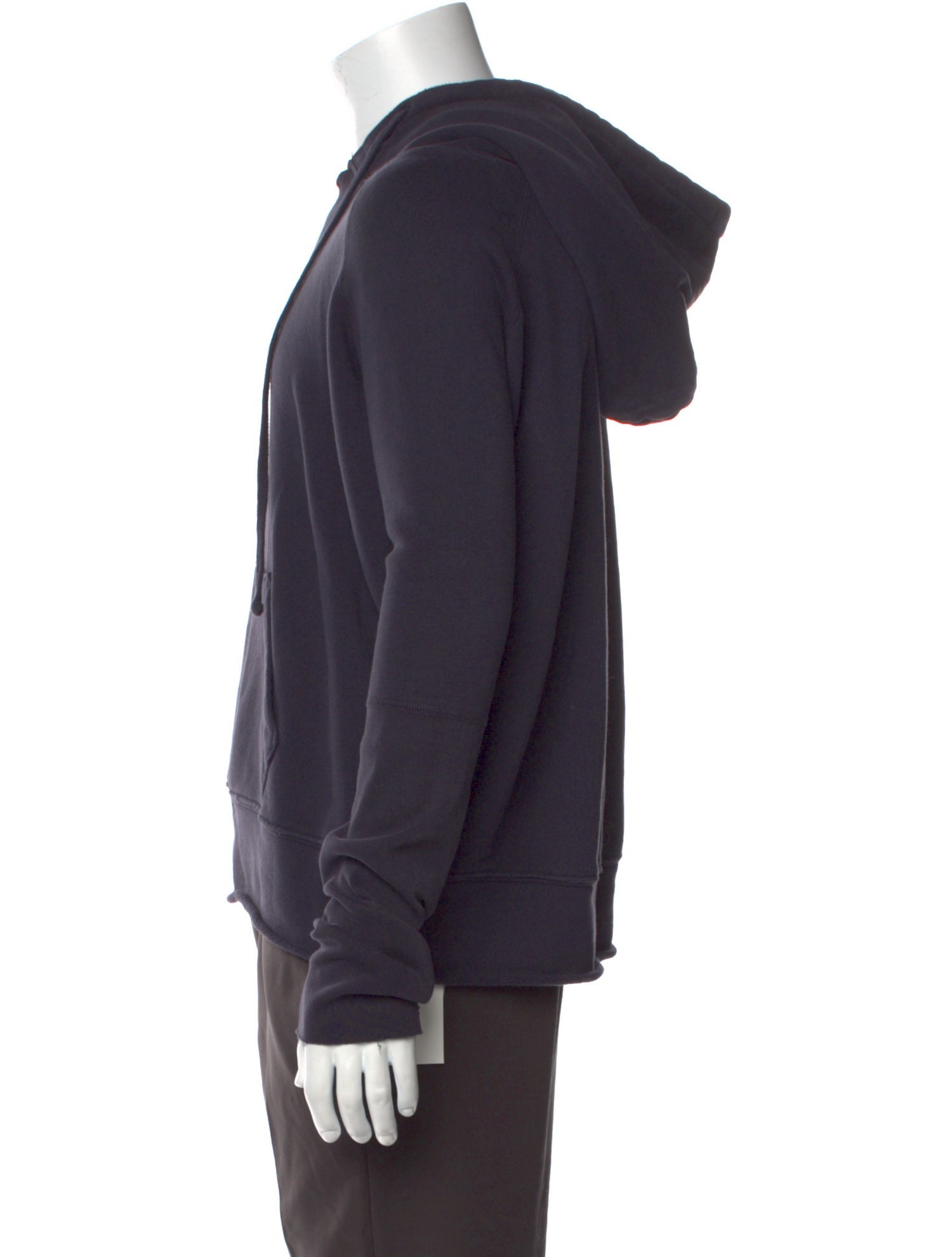 Nili Lotan V-Neck Long Sleeve Hoodie