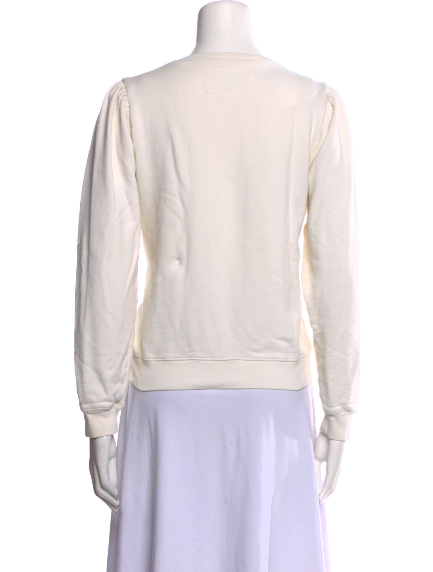Nili Lotan Bateau Neckline Long Sleeve Sweatshirt