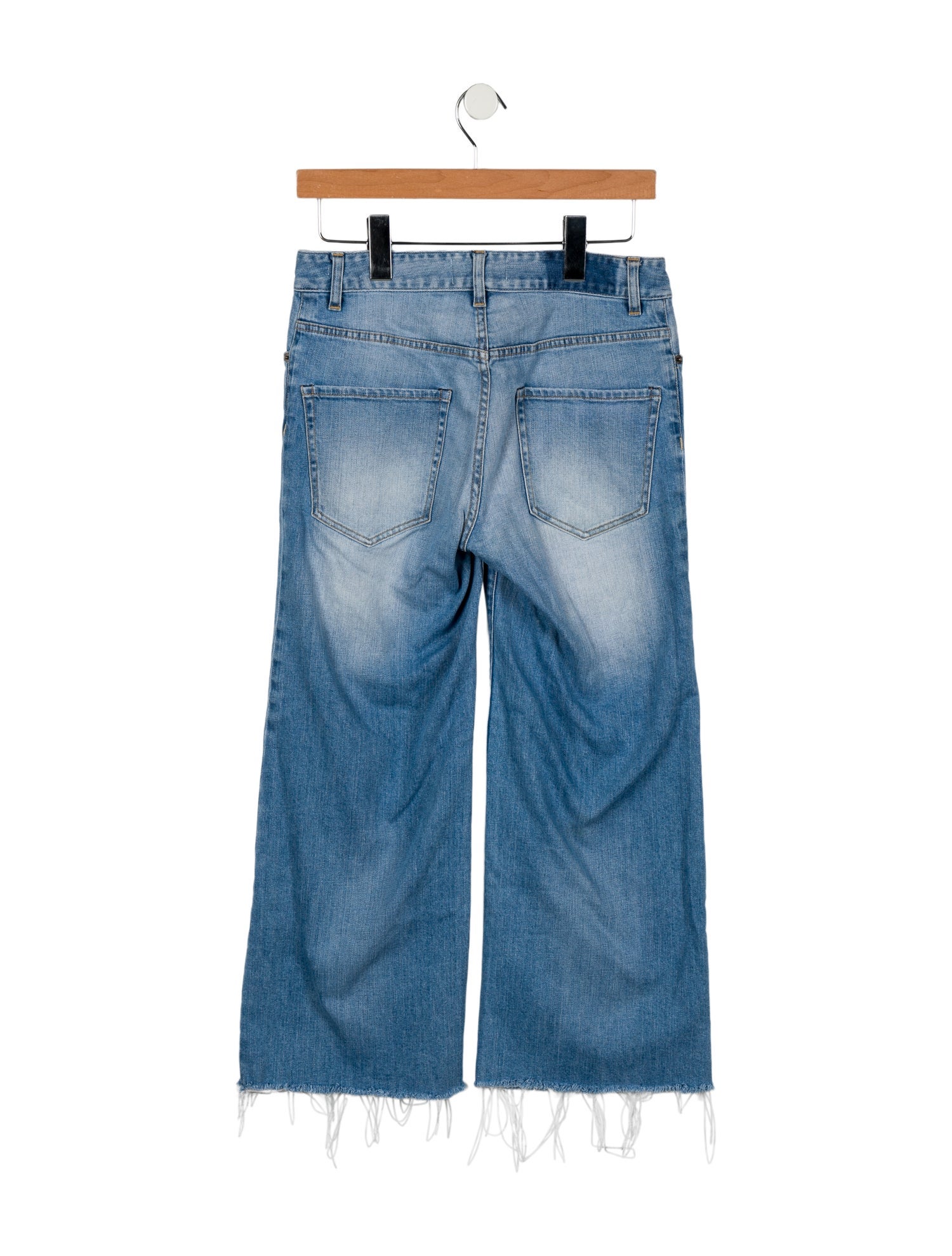 Nili Lotan Mid-Rise Wide Leg Jeans