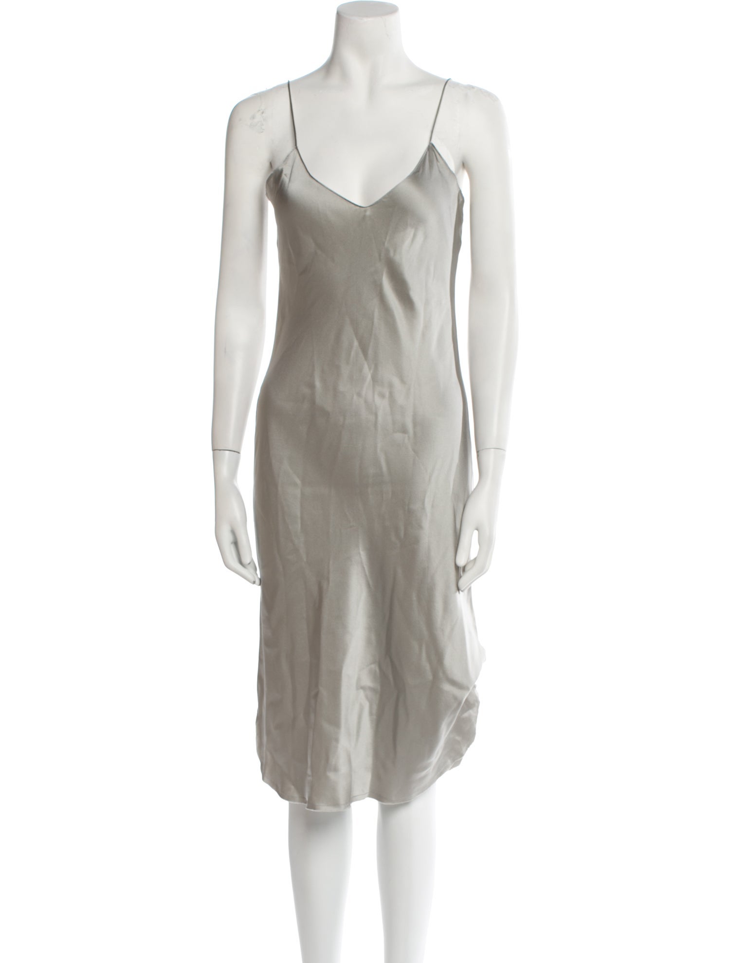 Nili Lotan Silk Midi Length Dress