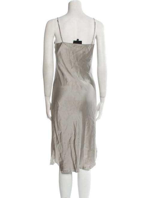 Nili Lotan Silk Midi Length Dress