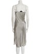 Nili Lotan Silk Midi Length Dress