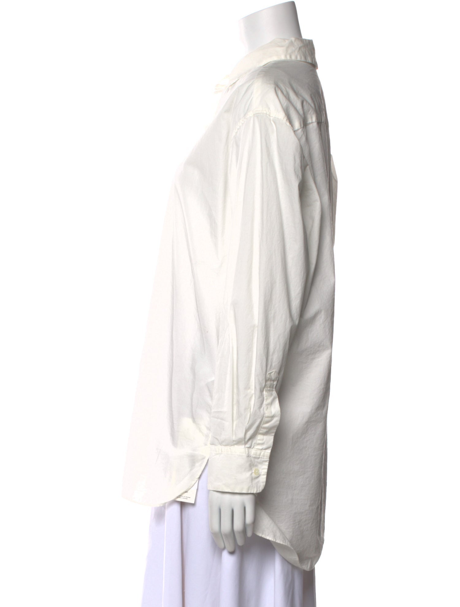 Nili Lotan Long Sleeve Button-Up Top