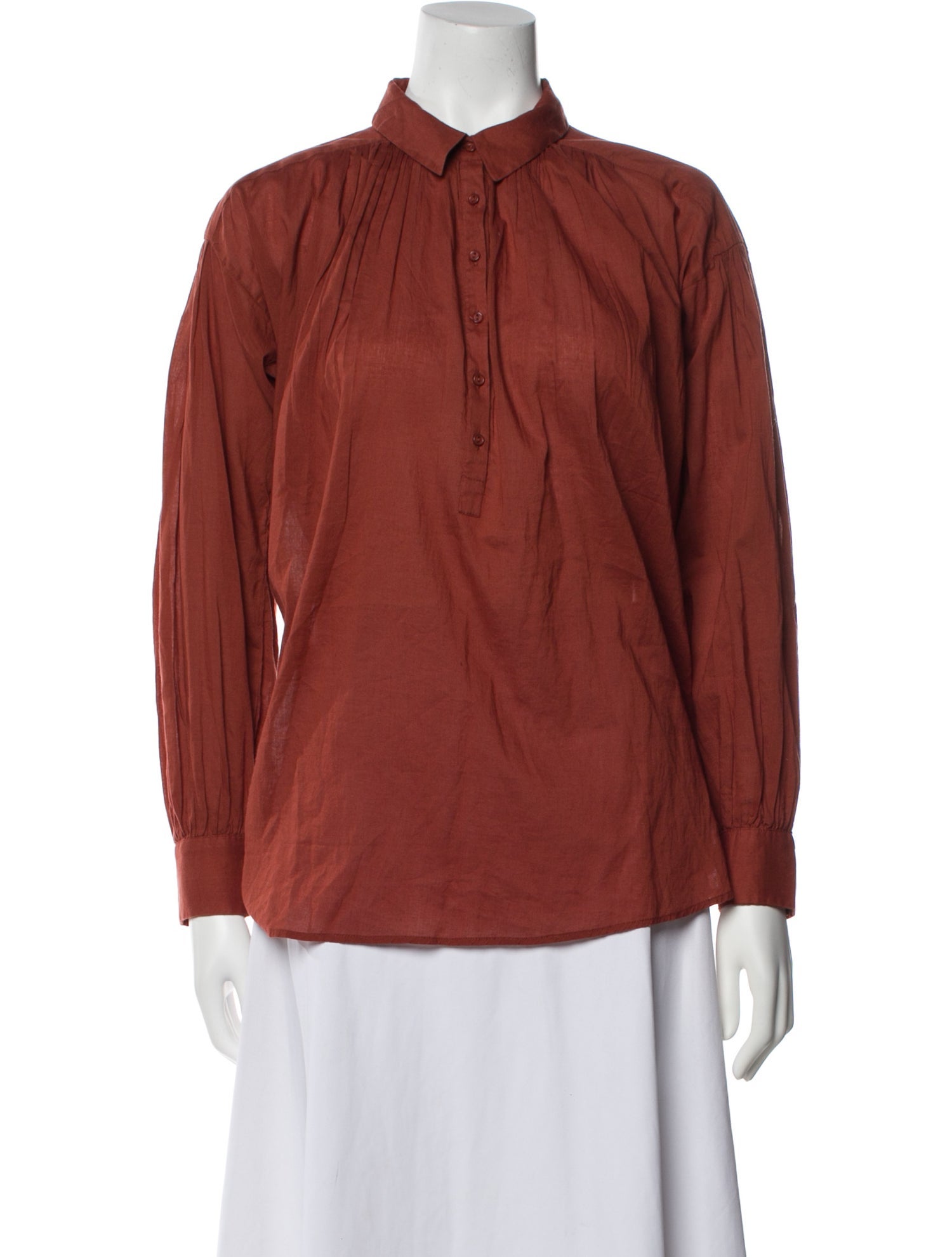 Nili Lotan Long Sleeve Polo