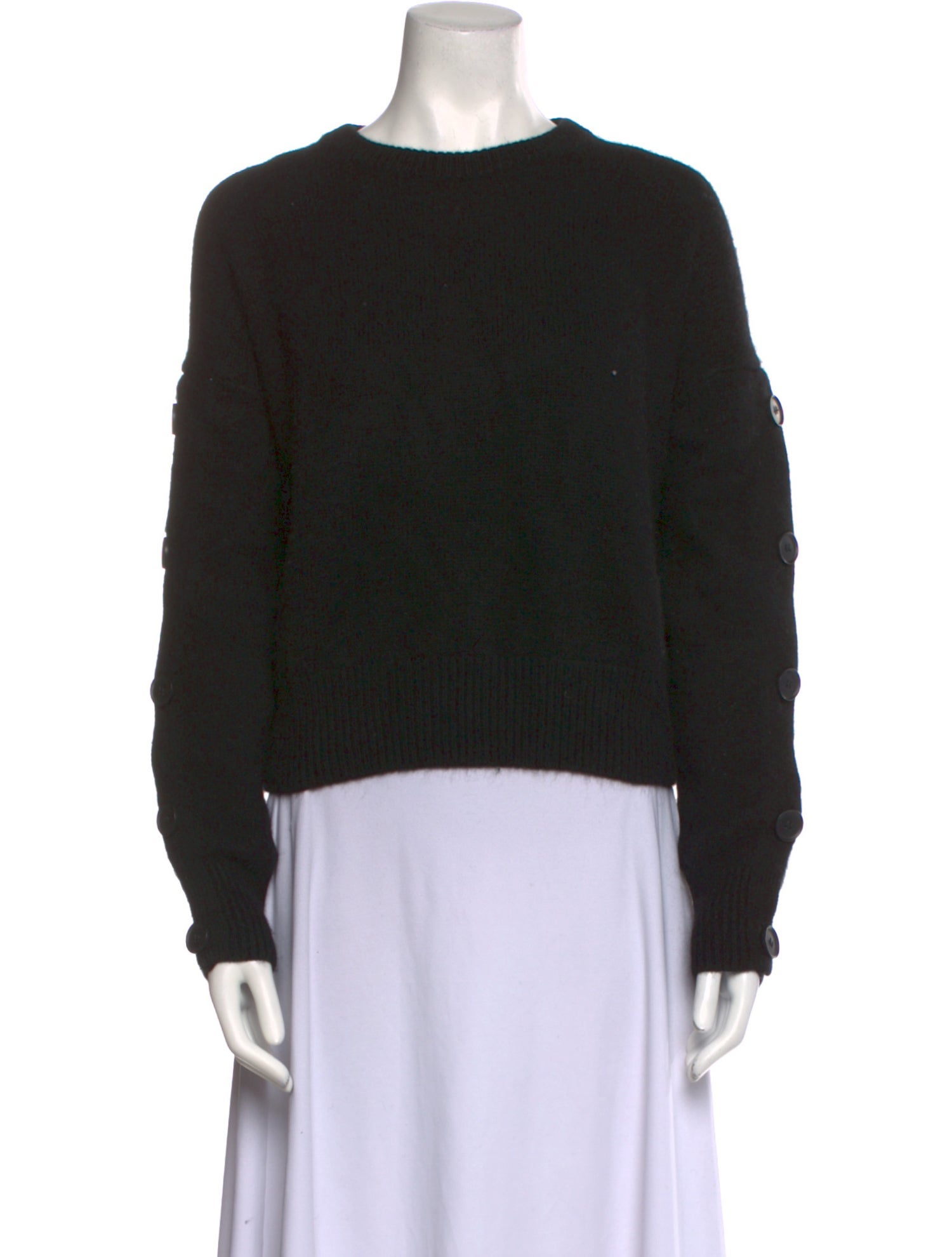 Nili Lotan Wool Crew Neck Sweater